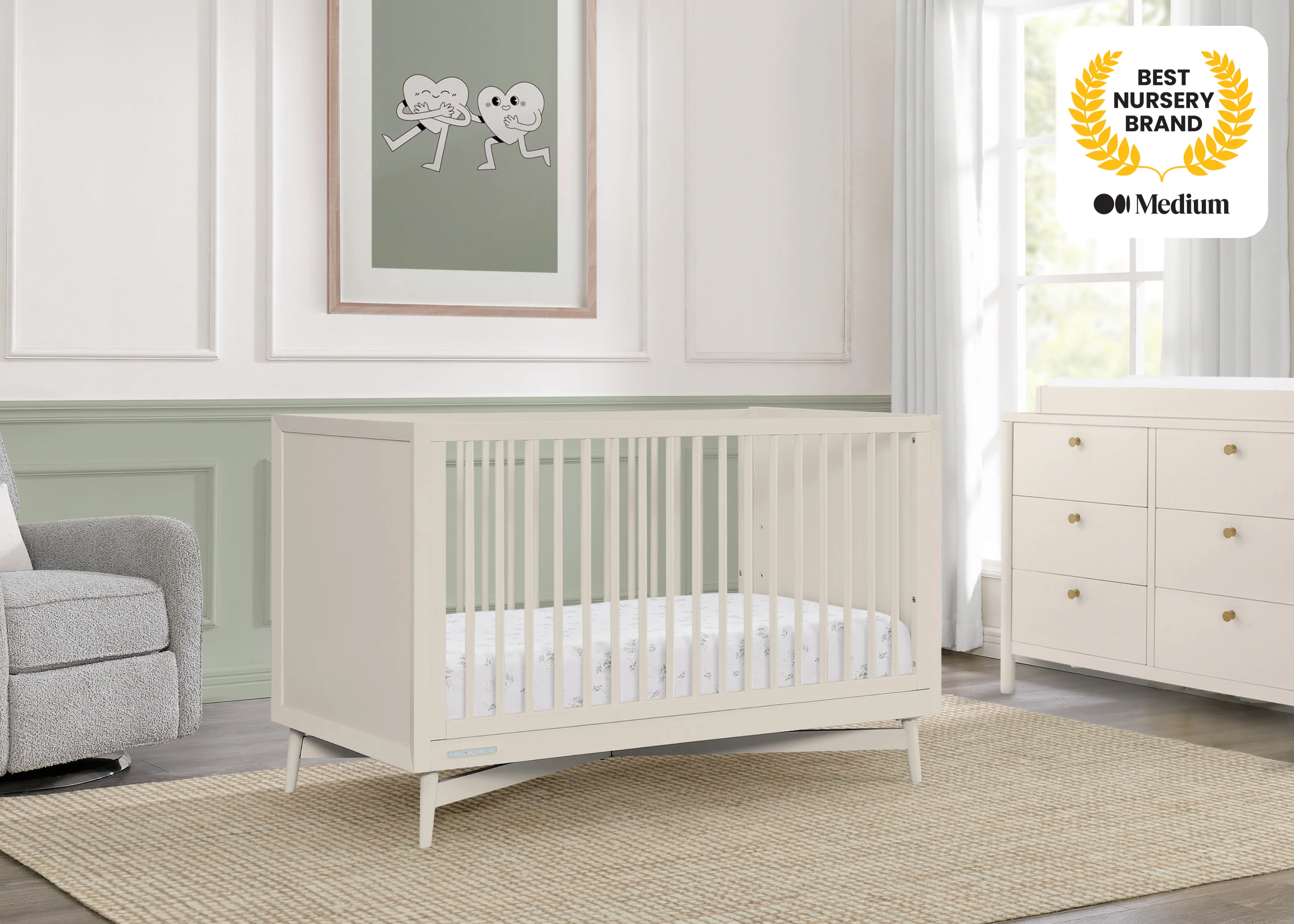 Dylan 4-in-1 Convertible Crib - Image 17