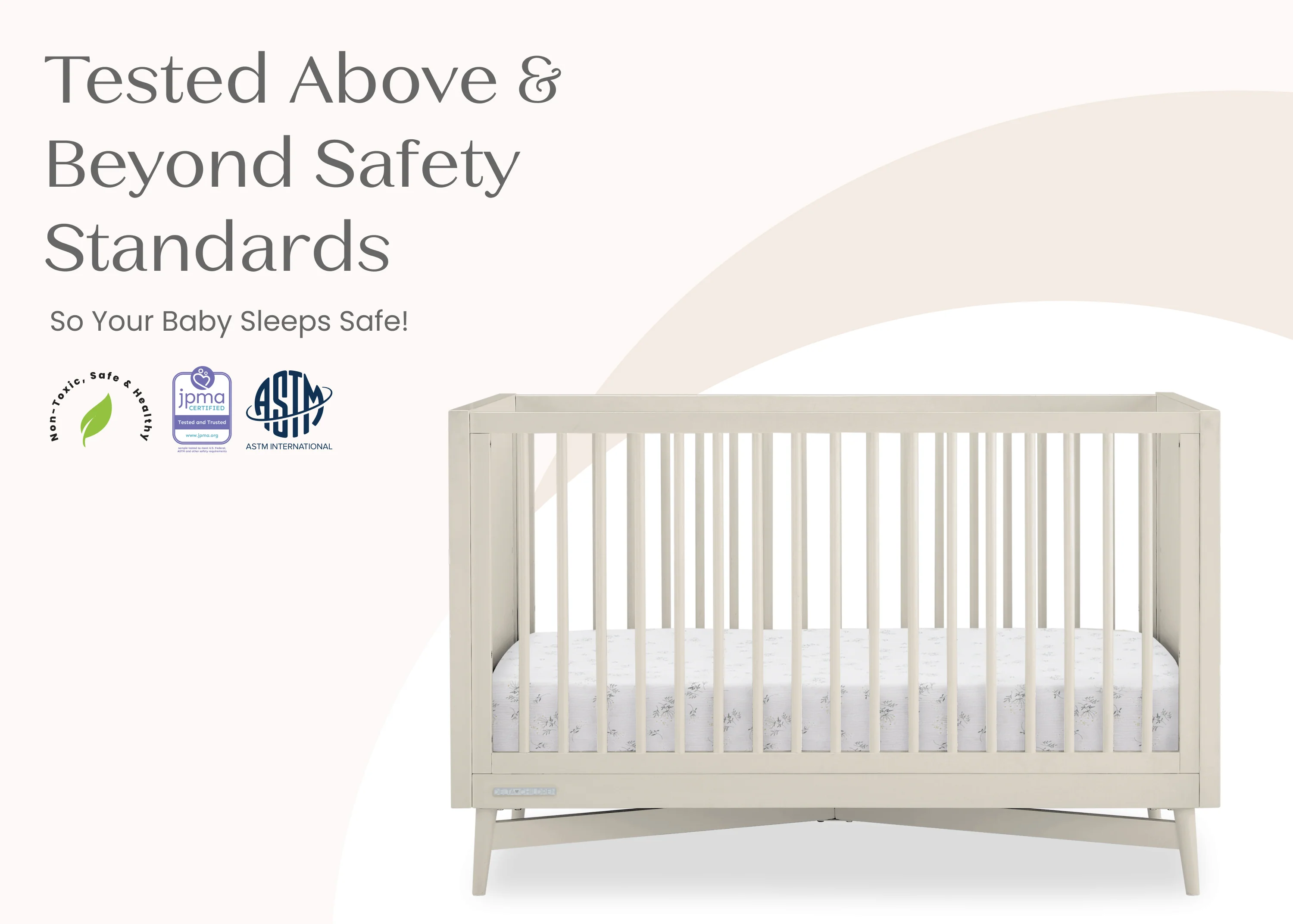 Dylan 4-in-1 Convertible Crib - Image 20