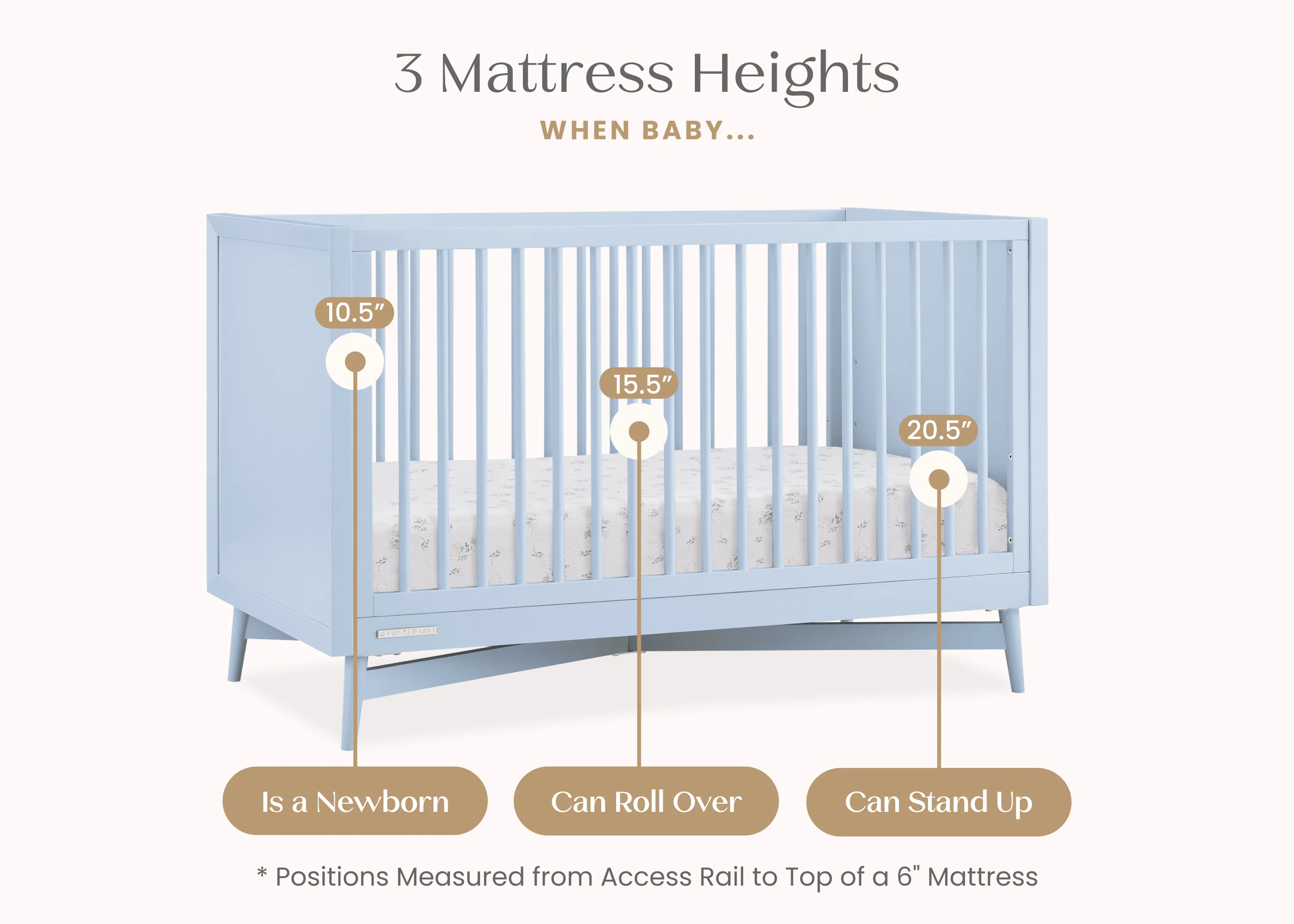 Dylan 4-in-1 Convertible Crib - Image 35