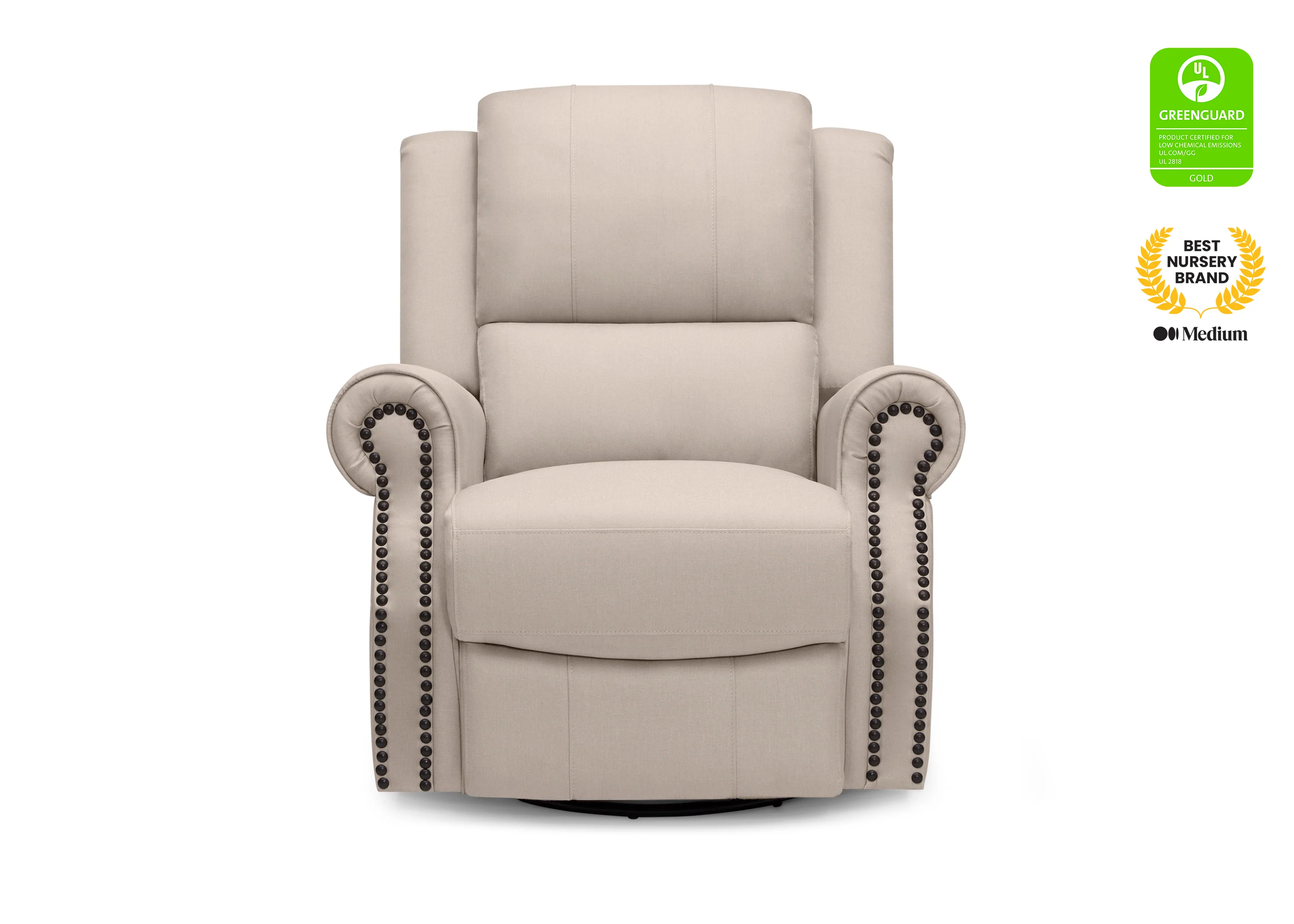 Dylan Nursery Recliner Glider Swivel Chair - Image 3
