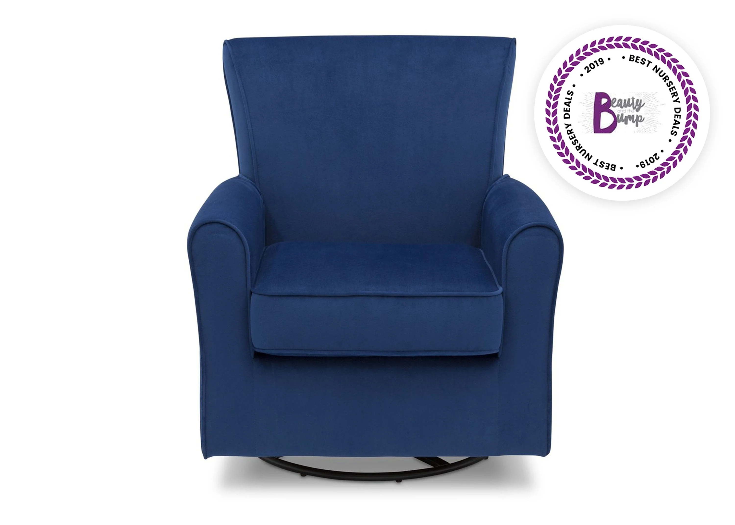 Elena Nursery Glider Swivel Rocker Chair - Image 12
