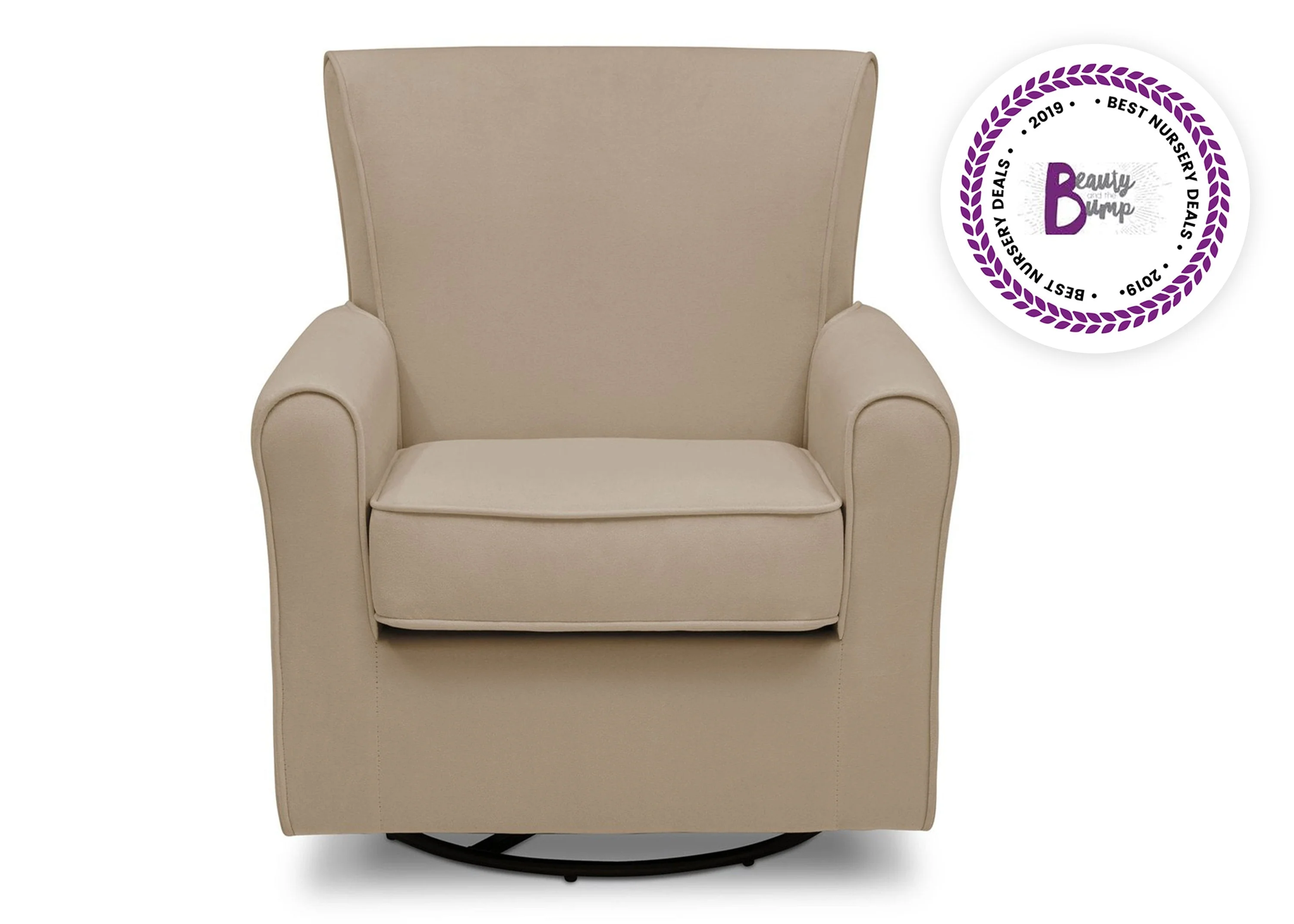 Elena Nursery Glider Swivel Rocker Chair - Image 17