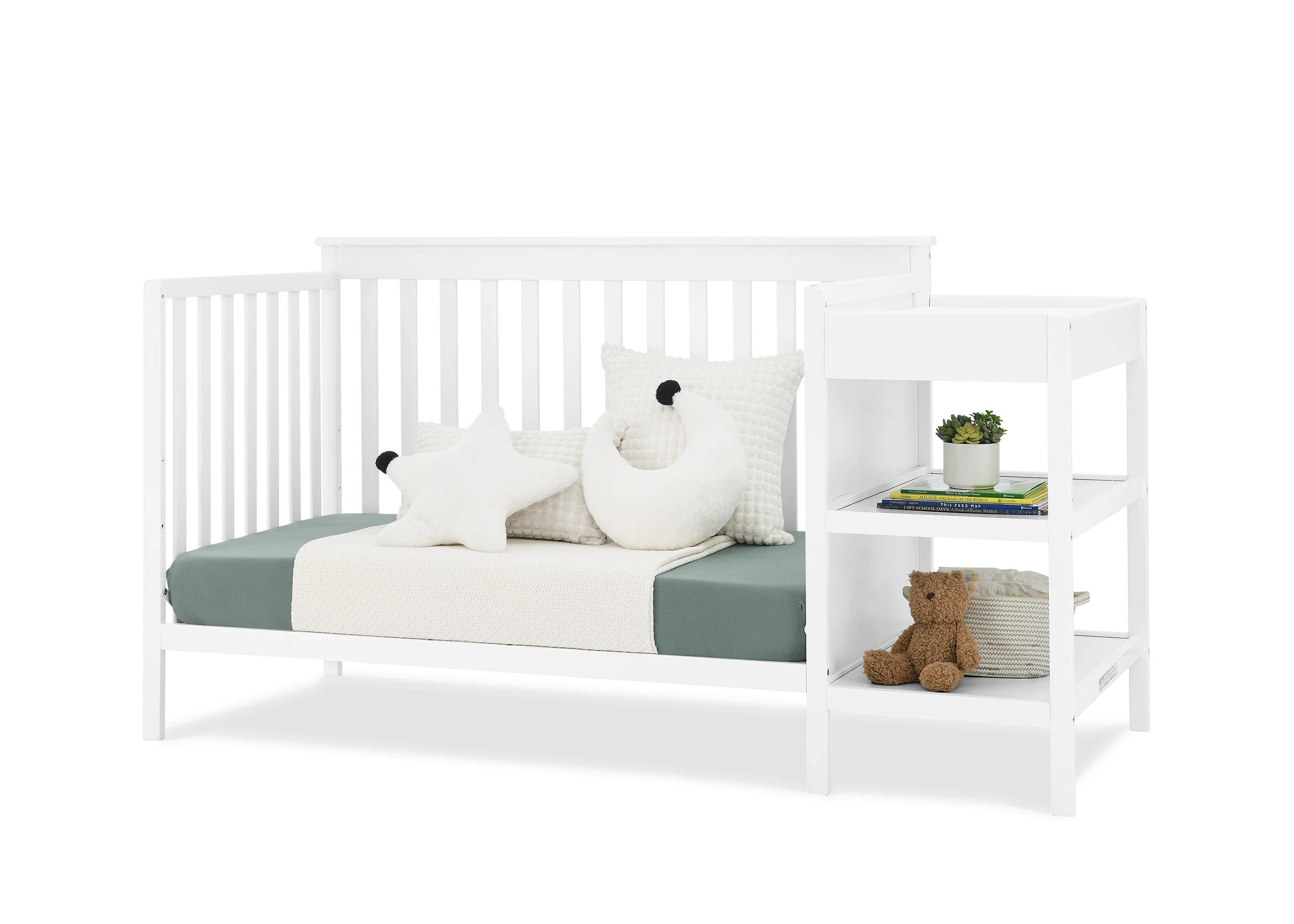 Ellie 5-in-1 Convertible Crib and Changer - Image 29