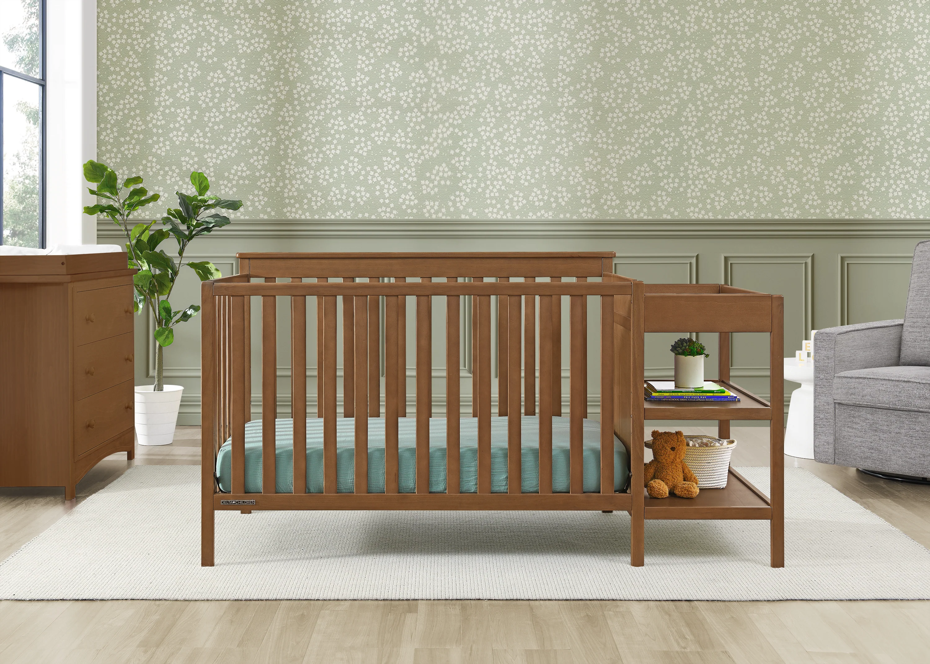 Ellie 5-in-1 Convertible Crib and Changer - Image 35
