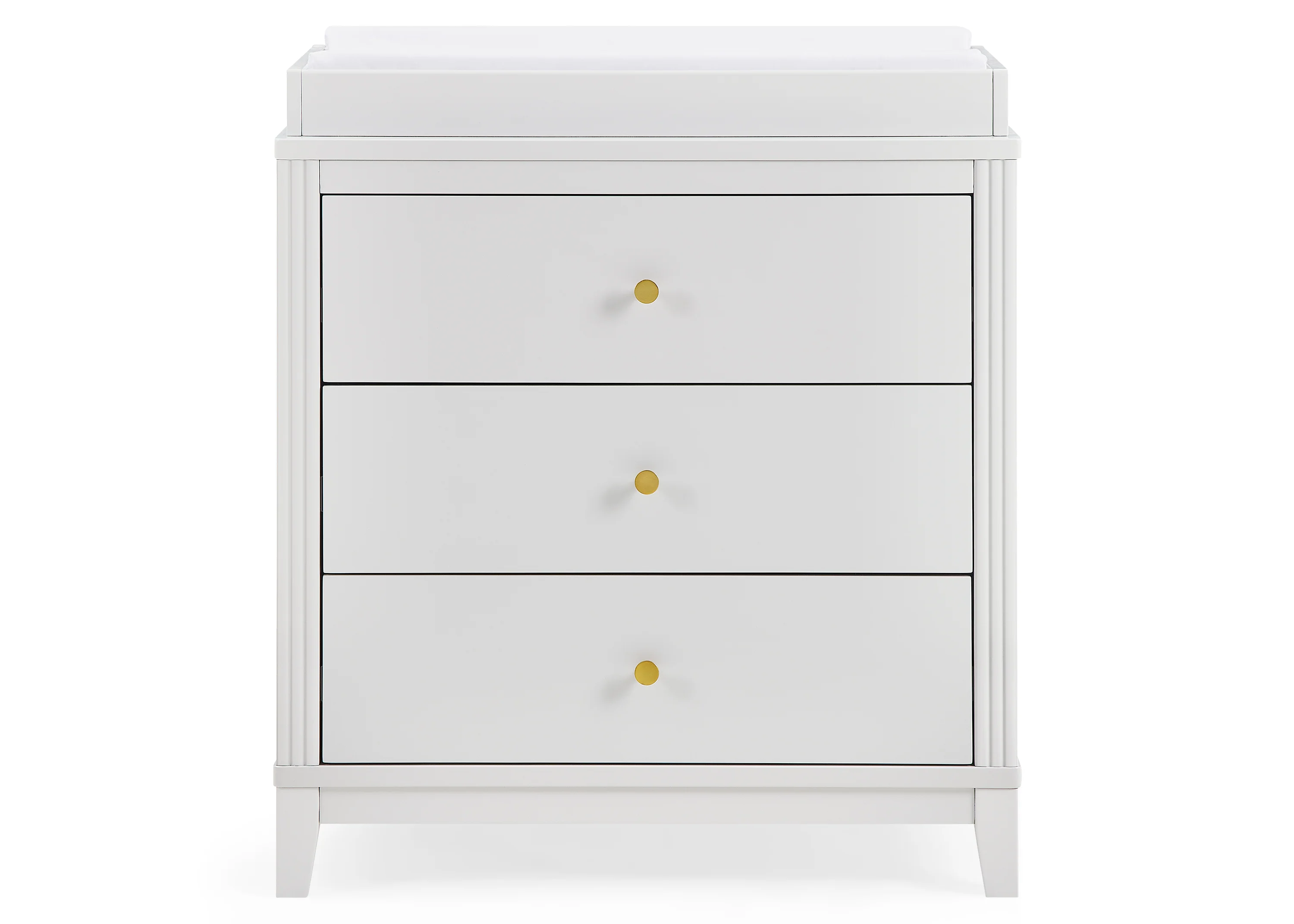 Eloise 3 Drawer Dresser with Changing Top and Interlocking Drawers - Image 31