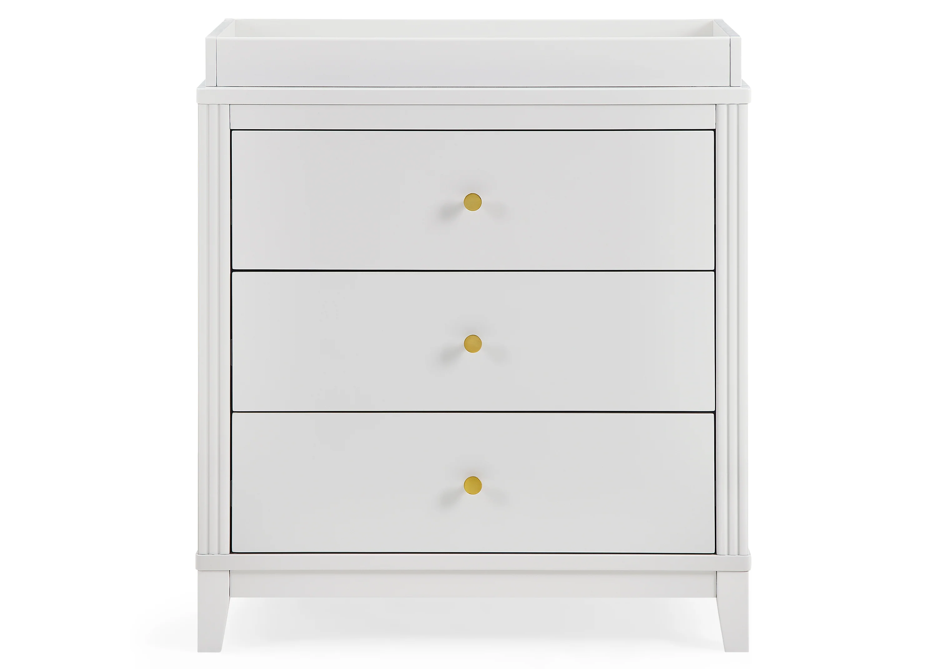 Eloise 3 Drawer Dresser with Changing Top and Interlocking Drawers - Image 37
