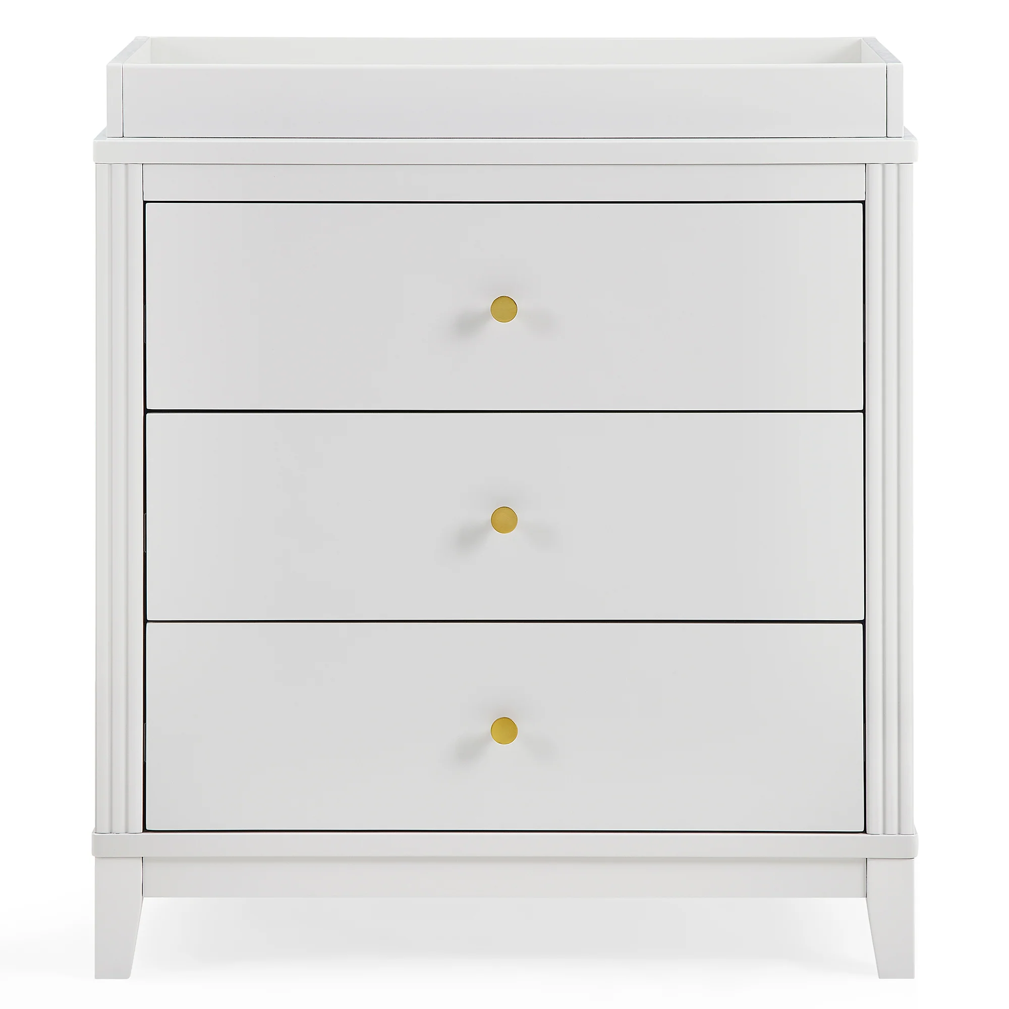 Eloise 3 Drawer Dresser with Changing Top and Interlocking Drawers - Image 40