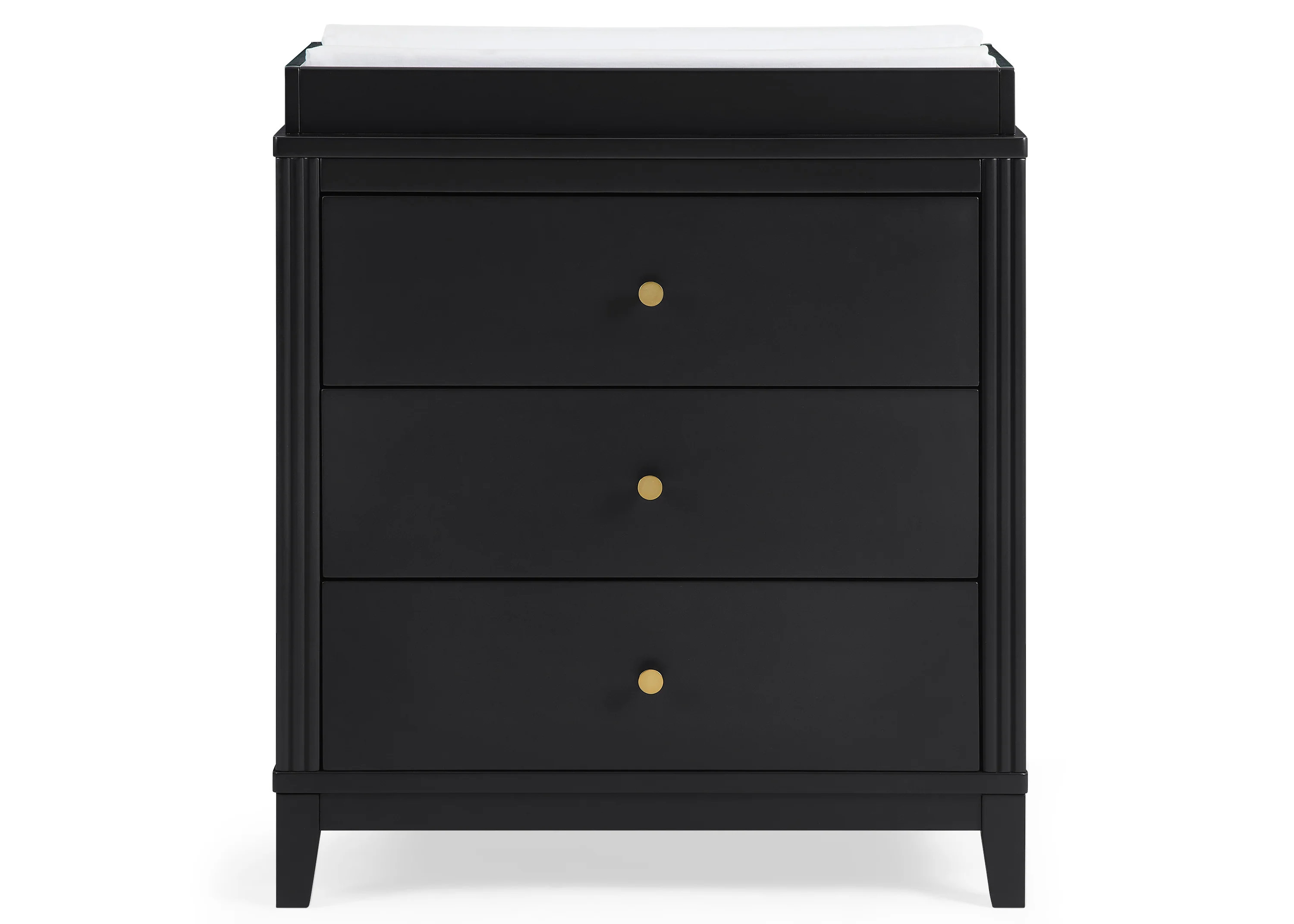 Eloise 3 Drawer Dresser with Changing Top and Interlocking Drawers - Image 45