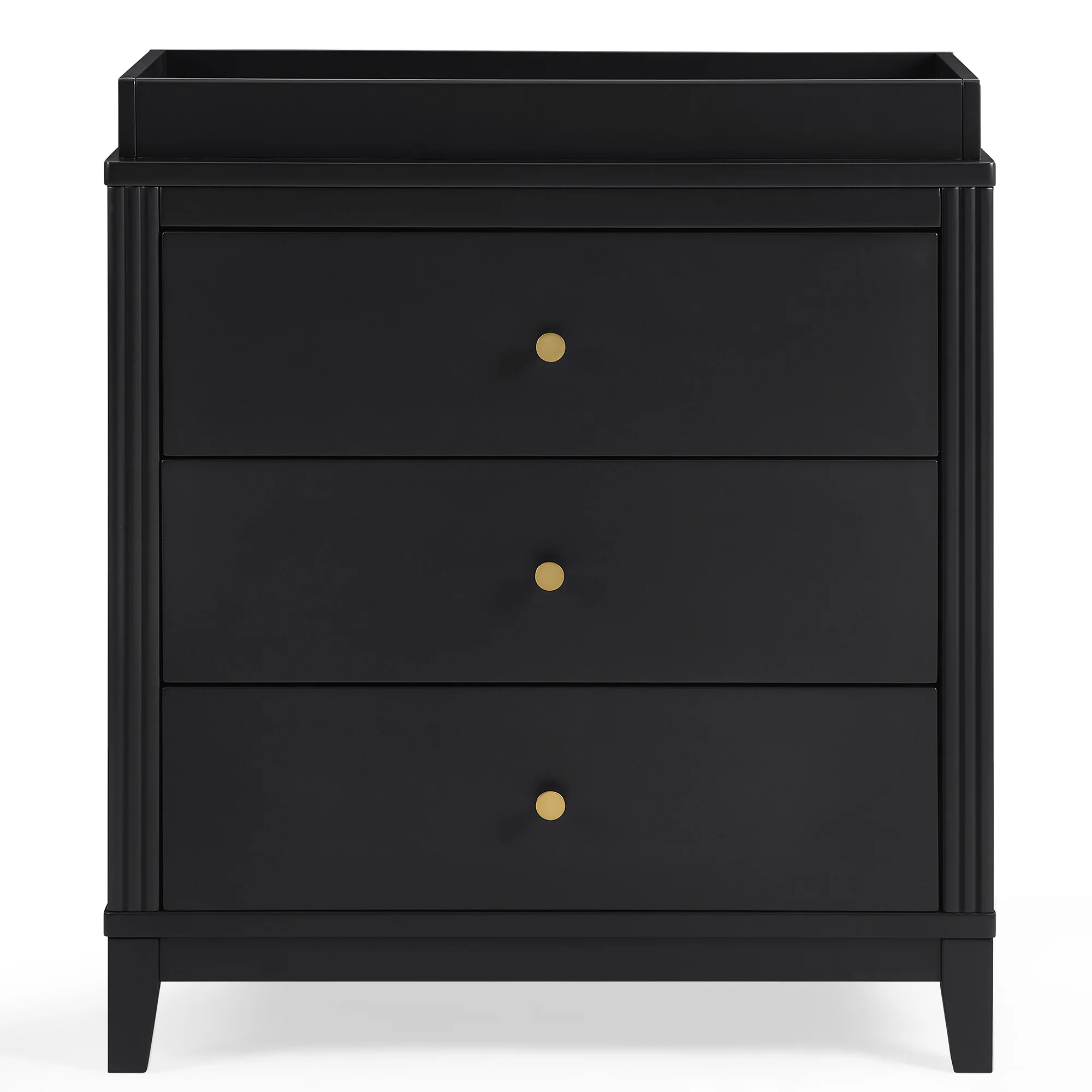Eloise 3 Drawer Dresser with Changing Top and Interlocking Drawers - Image 49