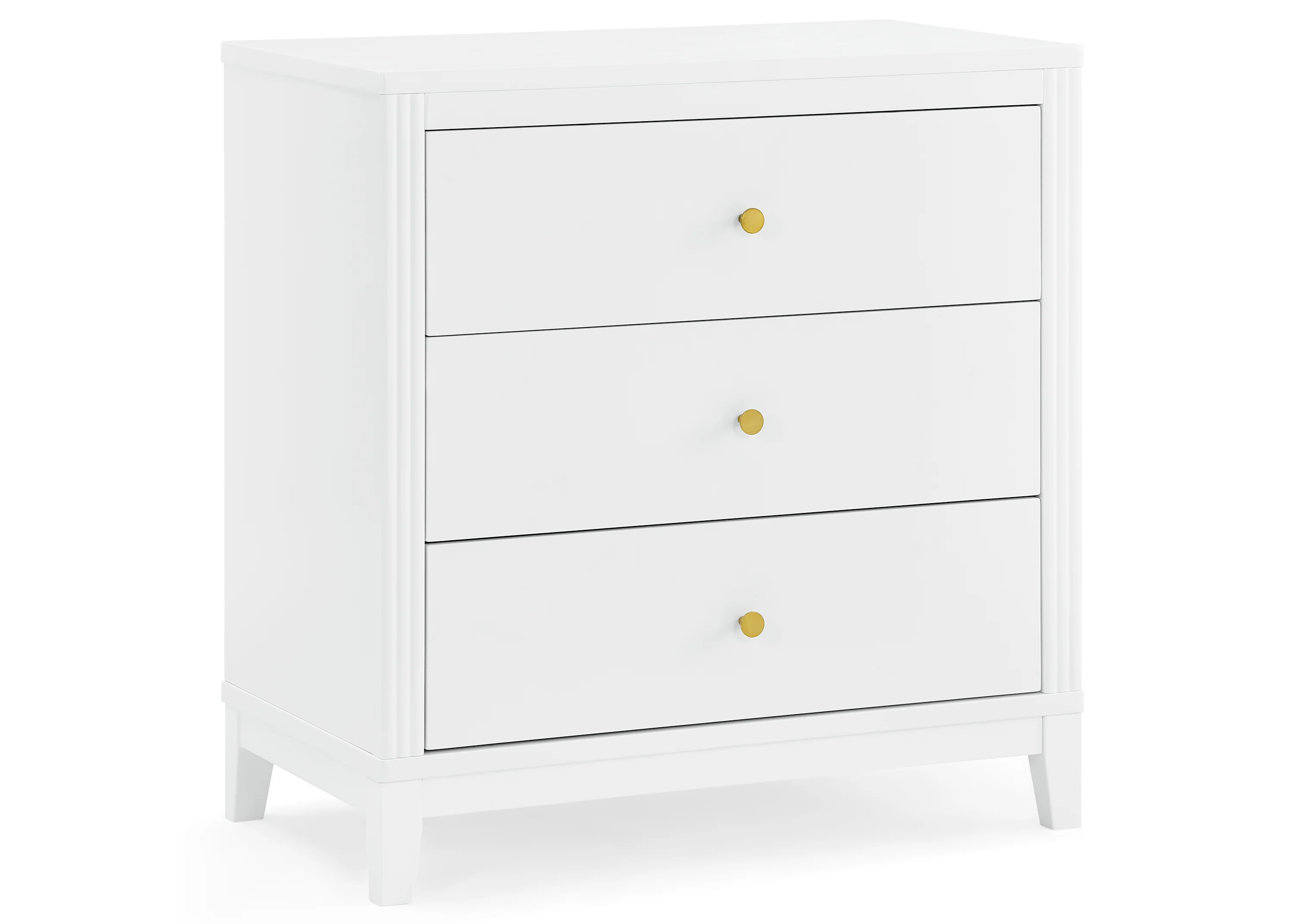 Eloise 3 Drawer Dresser with Changing Top and Interlocking Drawers - Image 8