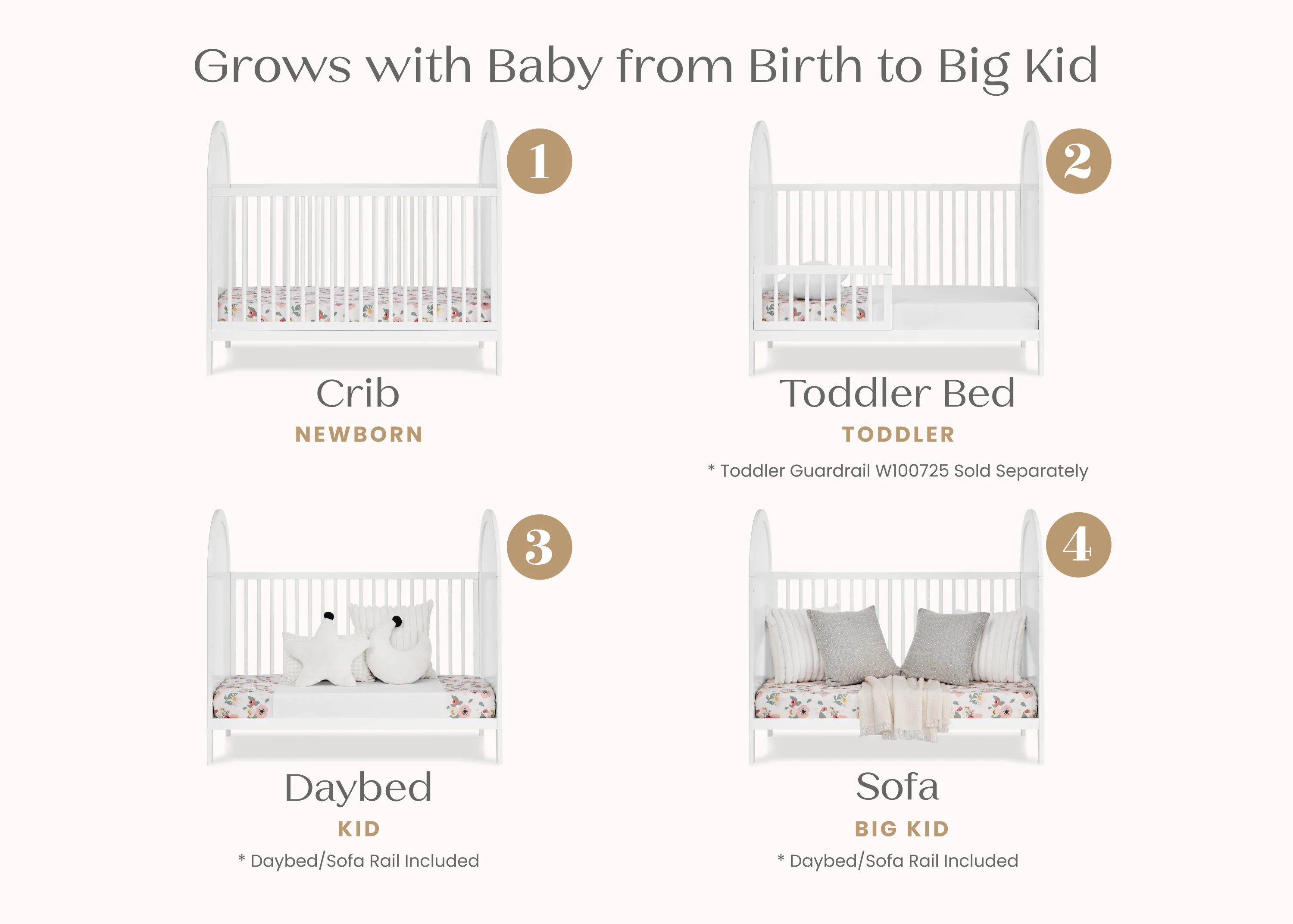 Eloise 4-in-1 Convertible Crib - Image 51