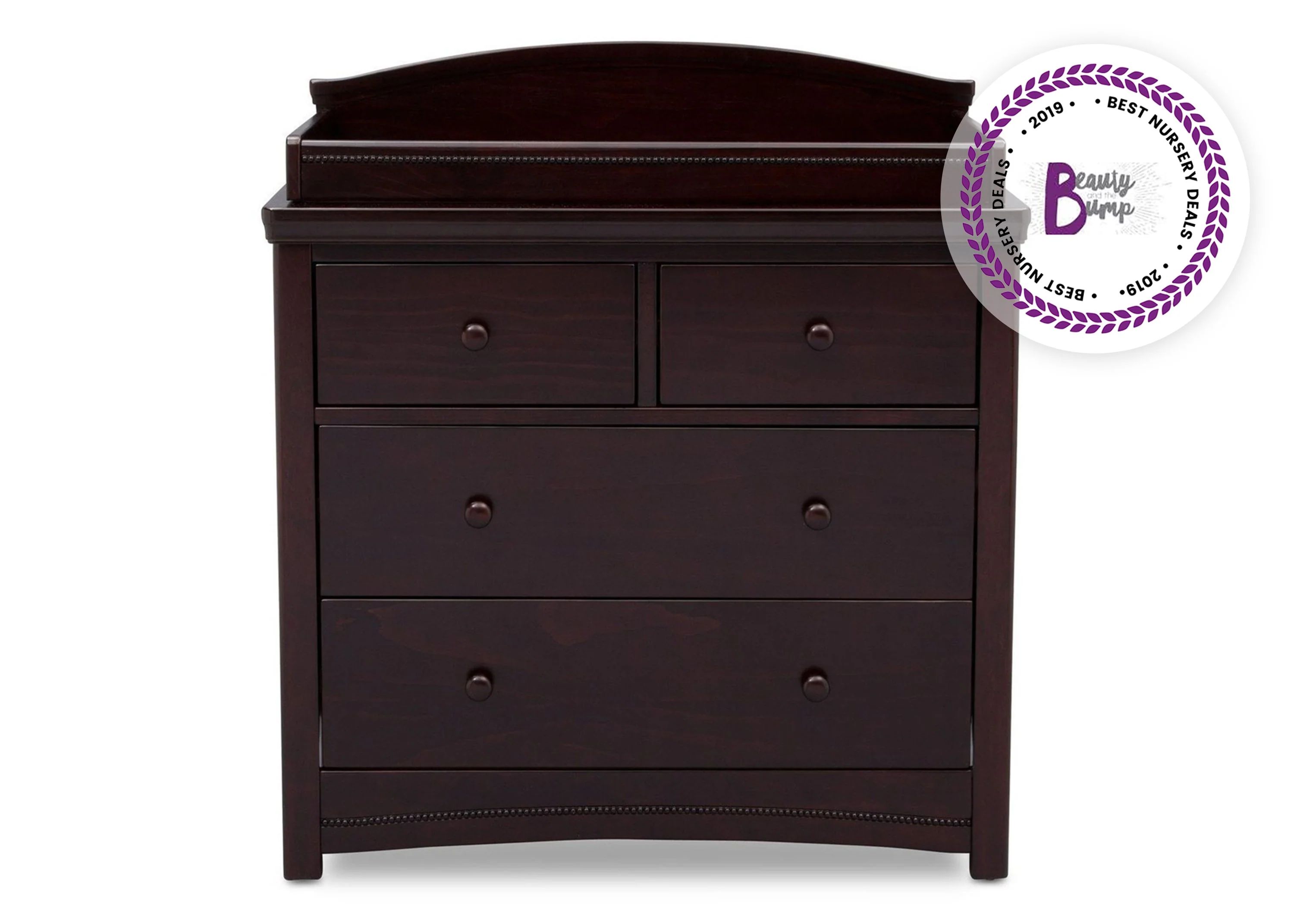 Emma 4 Drawer Dresser with Changing Top - Image 9
