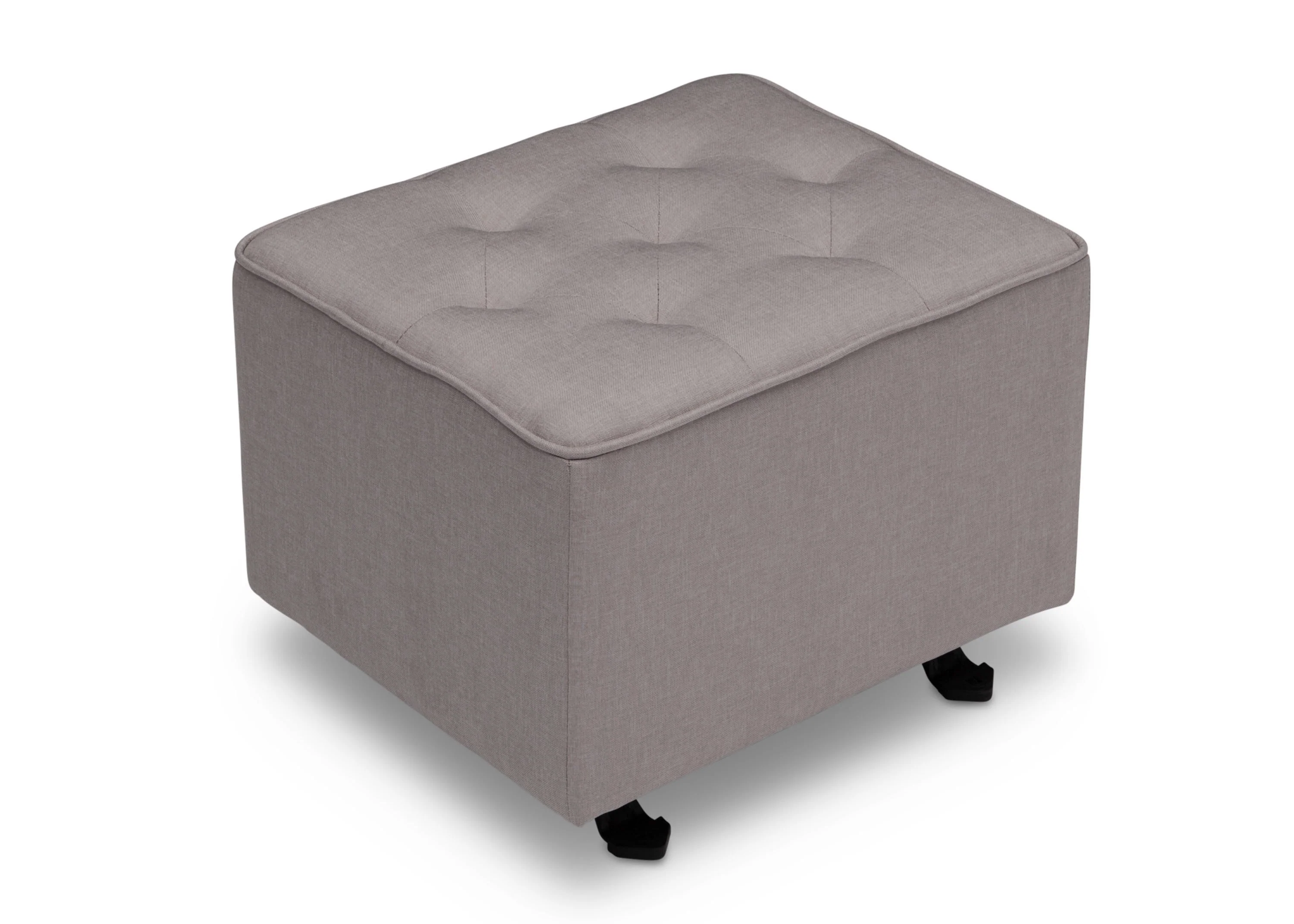 Emma Diamond Tufted Nursery Gliding Ottoman - Image 2
