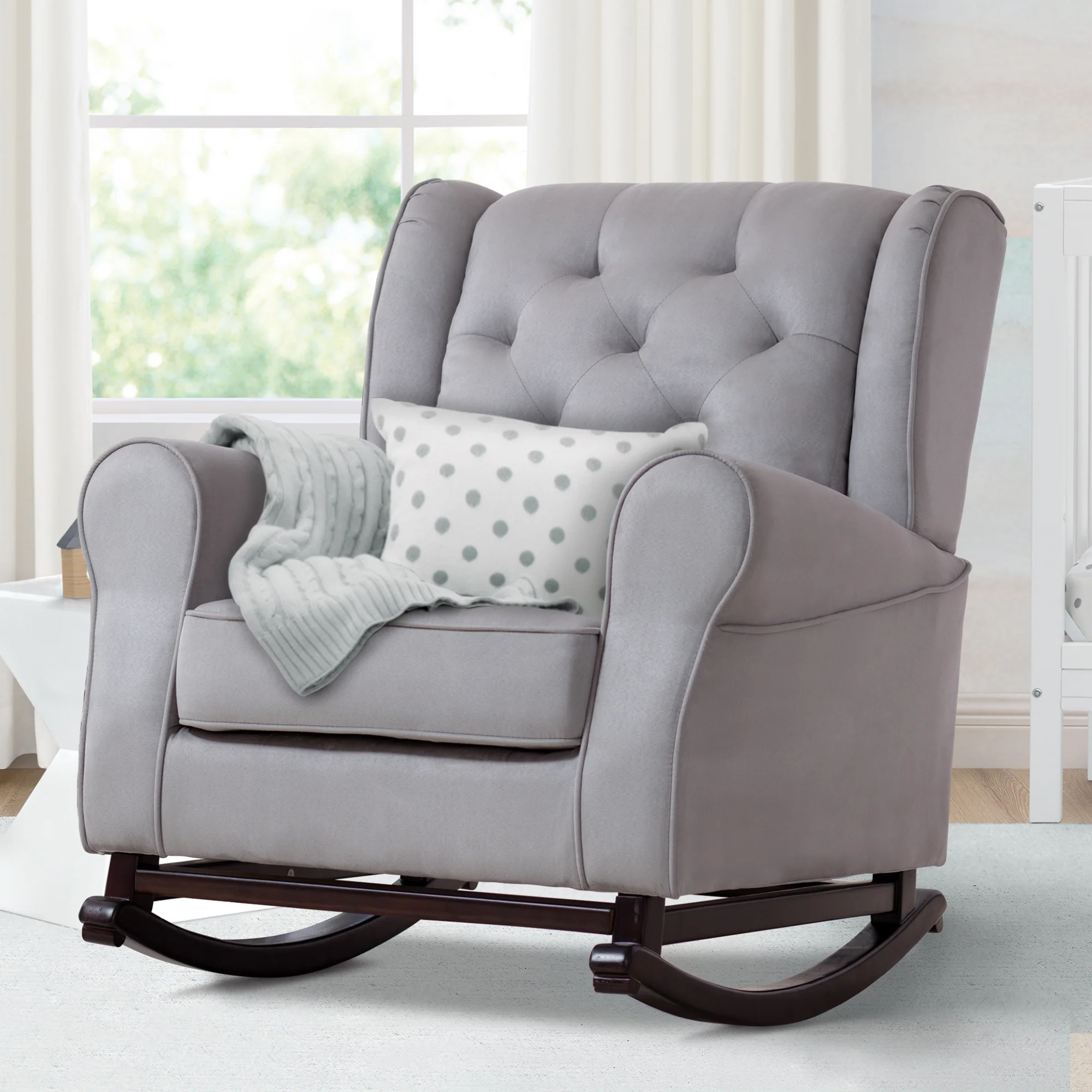 Emma Nursery Rocking Chair - Image 12