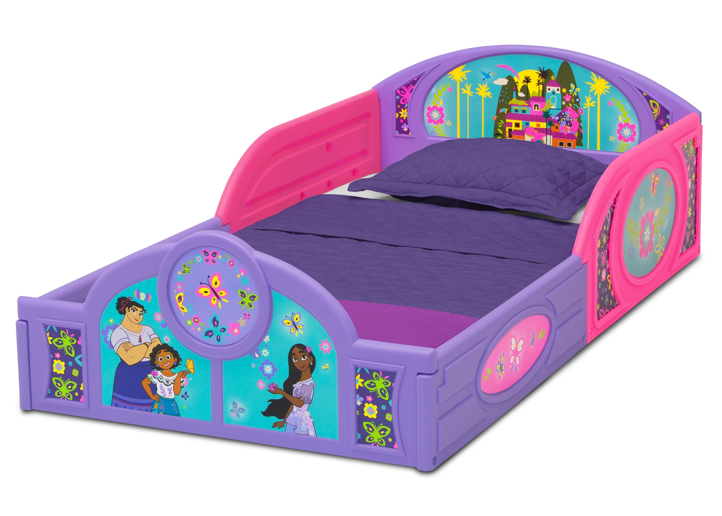 Encanto Plastic Sleep and Play Toddler Bed - Image 2