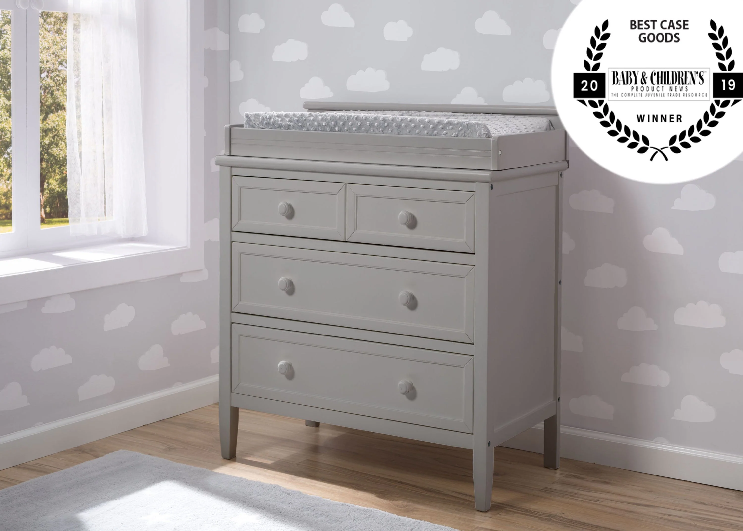 Epic Signature 3 Drawer Dresser with Changing Top