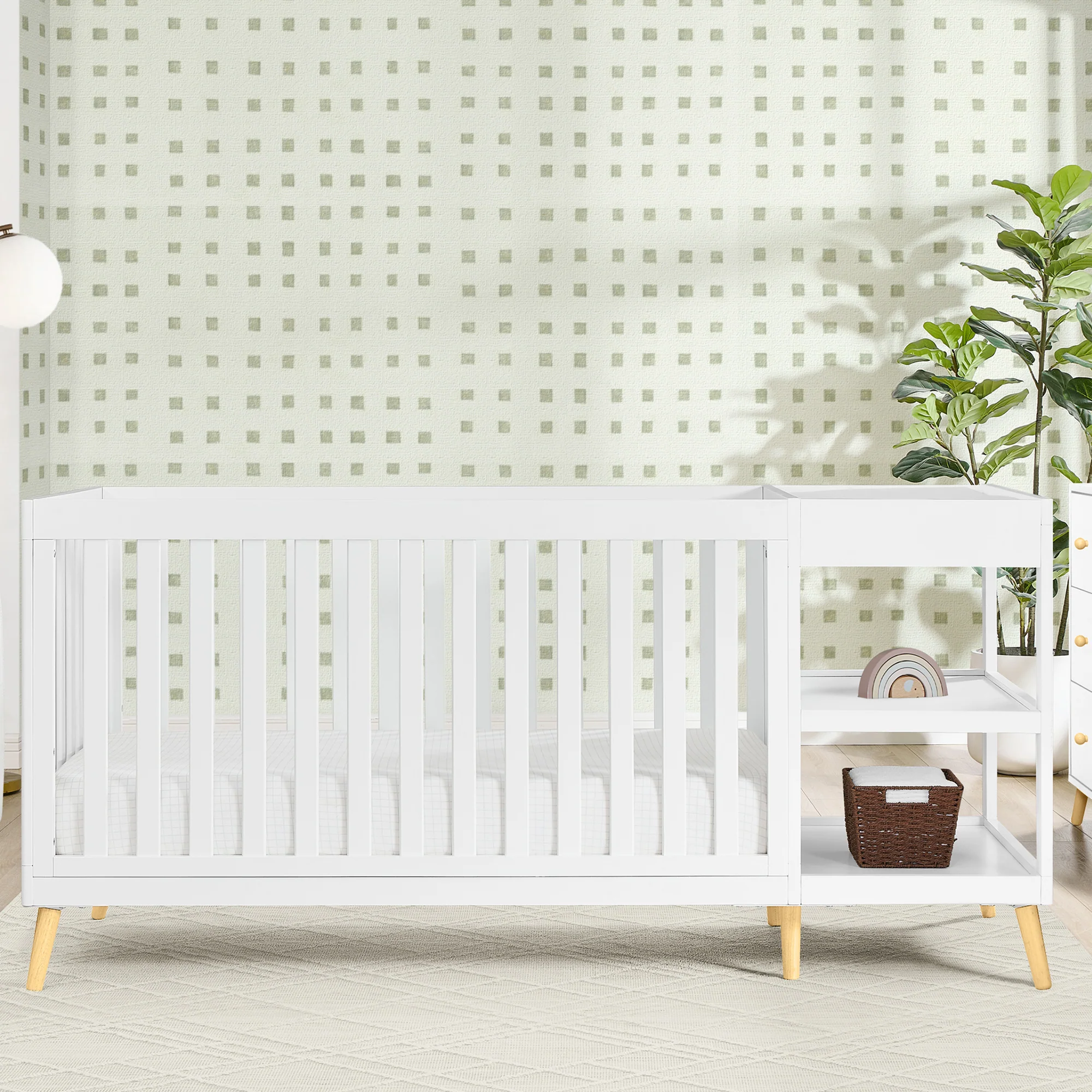 Essex 4-in-1 Convertible Crib and Changer - Image 15