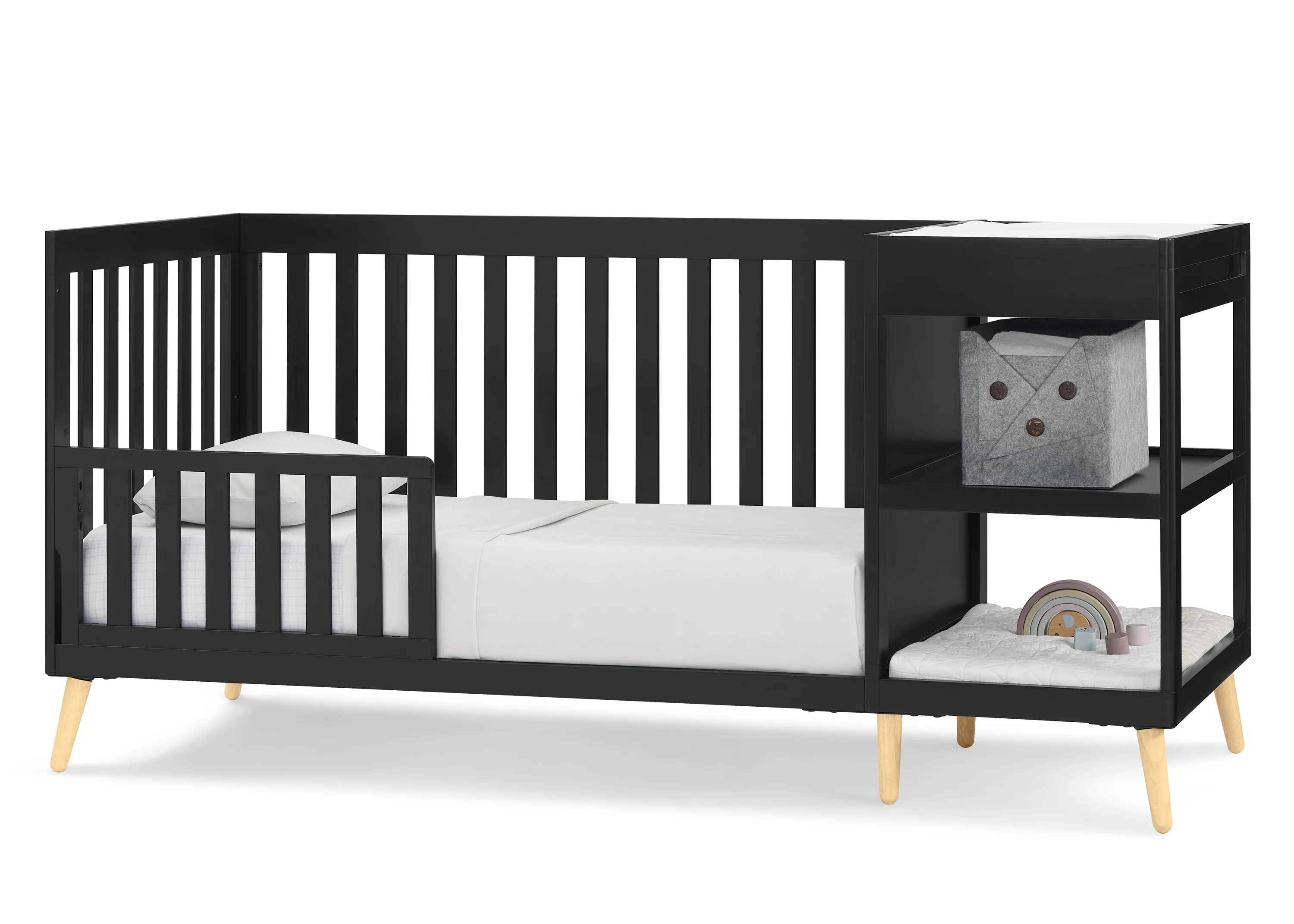 Essex 4-in-1 Convertible Crib and Changer - Image 26