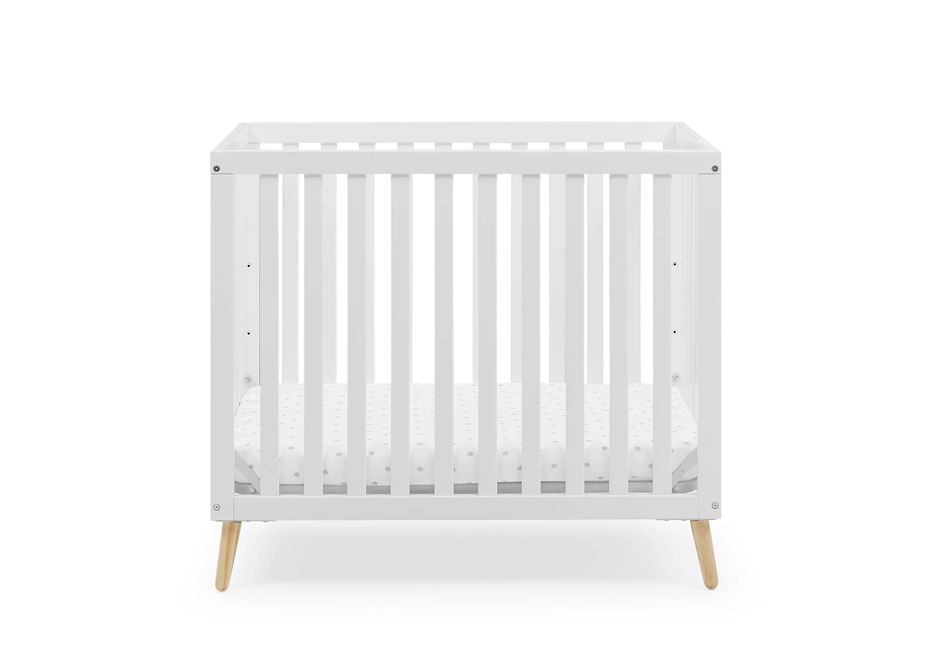 Essex Convertible Mini Baby Crib with 2.75-Inch Mattress, Greenguard Gold Certified - Image 25