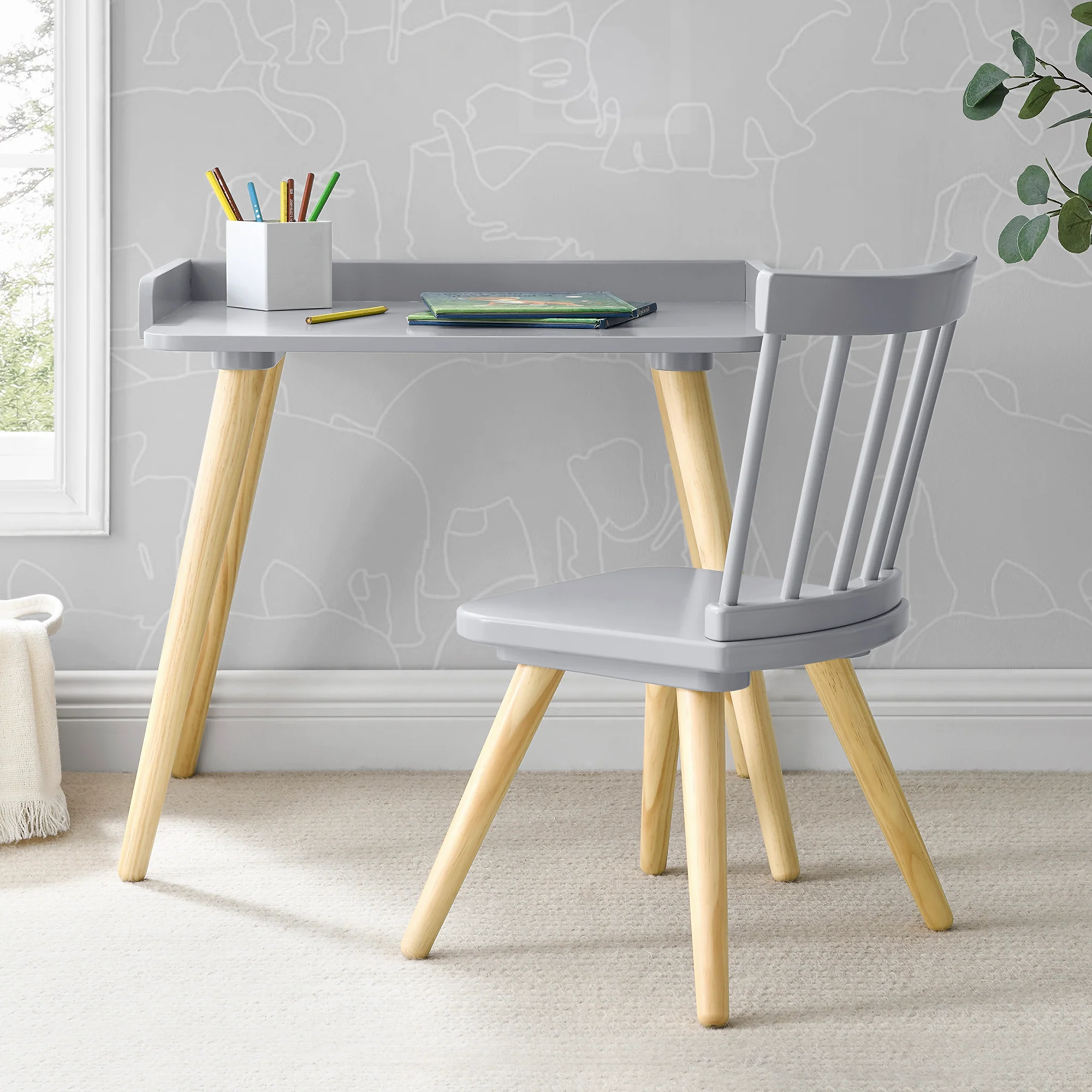 Essex Desk & Chair Set - Image 7