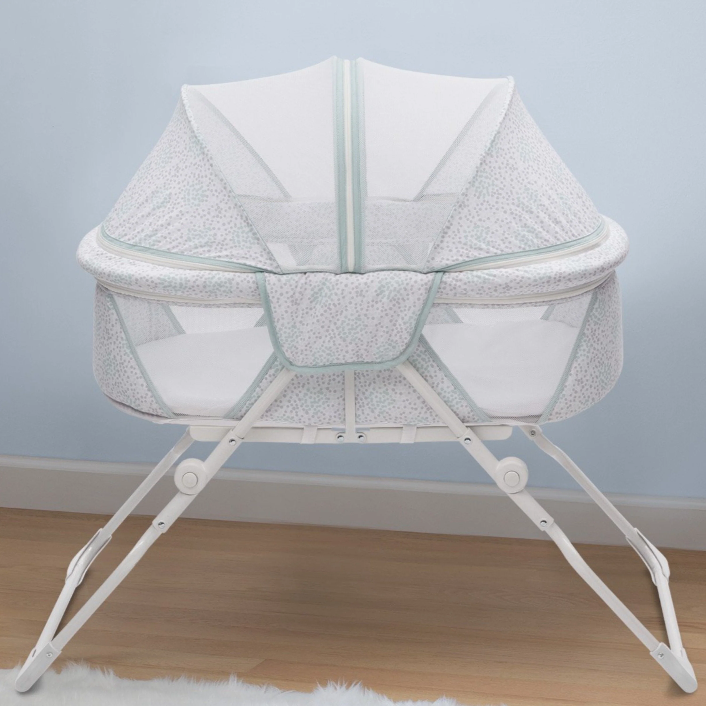 EZ Fold Ultra Compact Travel Bassinet - Image 11
