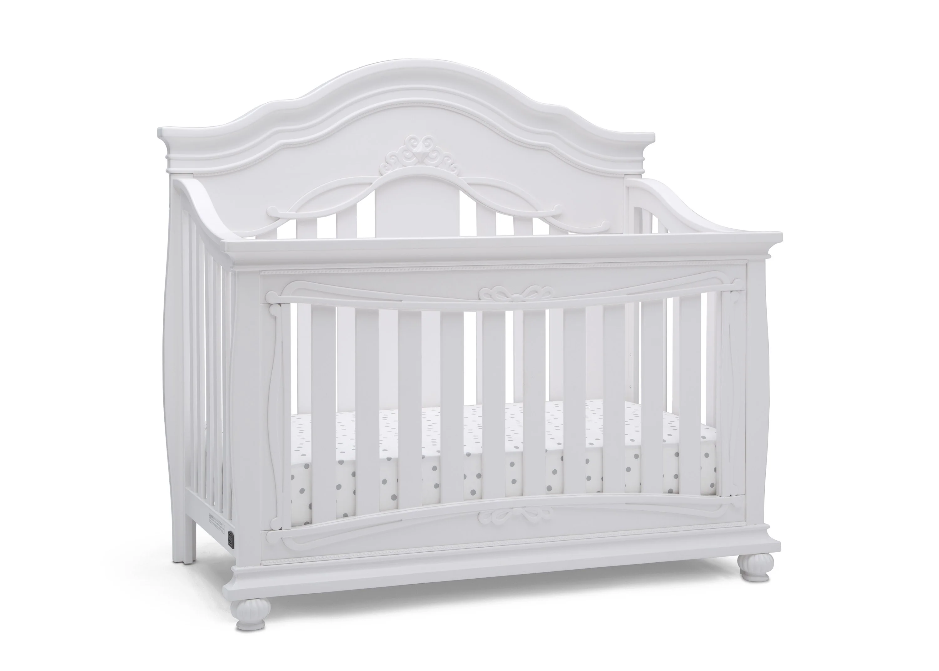 Fairytale 5-in-1 Convertible Crib with Conversion Rails - Image 9