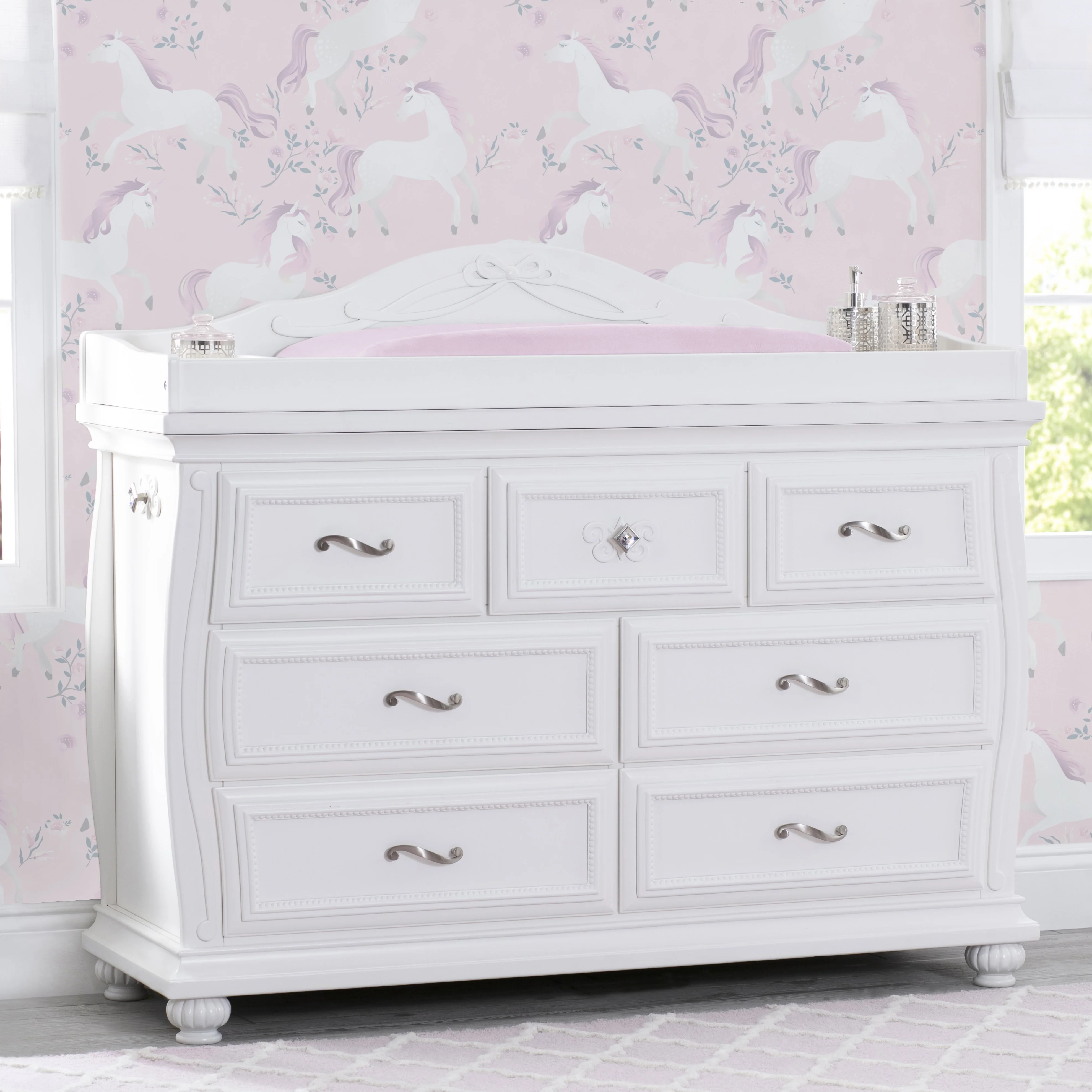 Fairytale 7 Drawer Dresser with Changing Top - Image 8