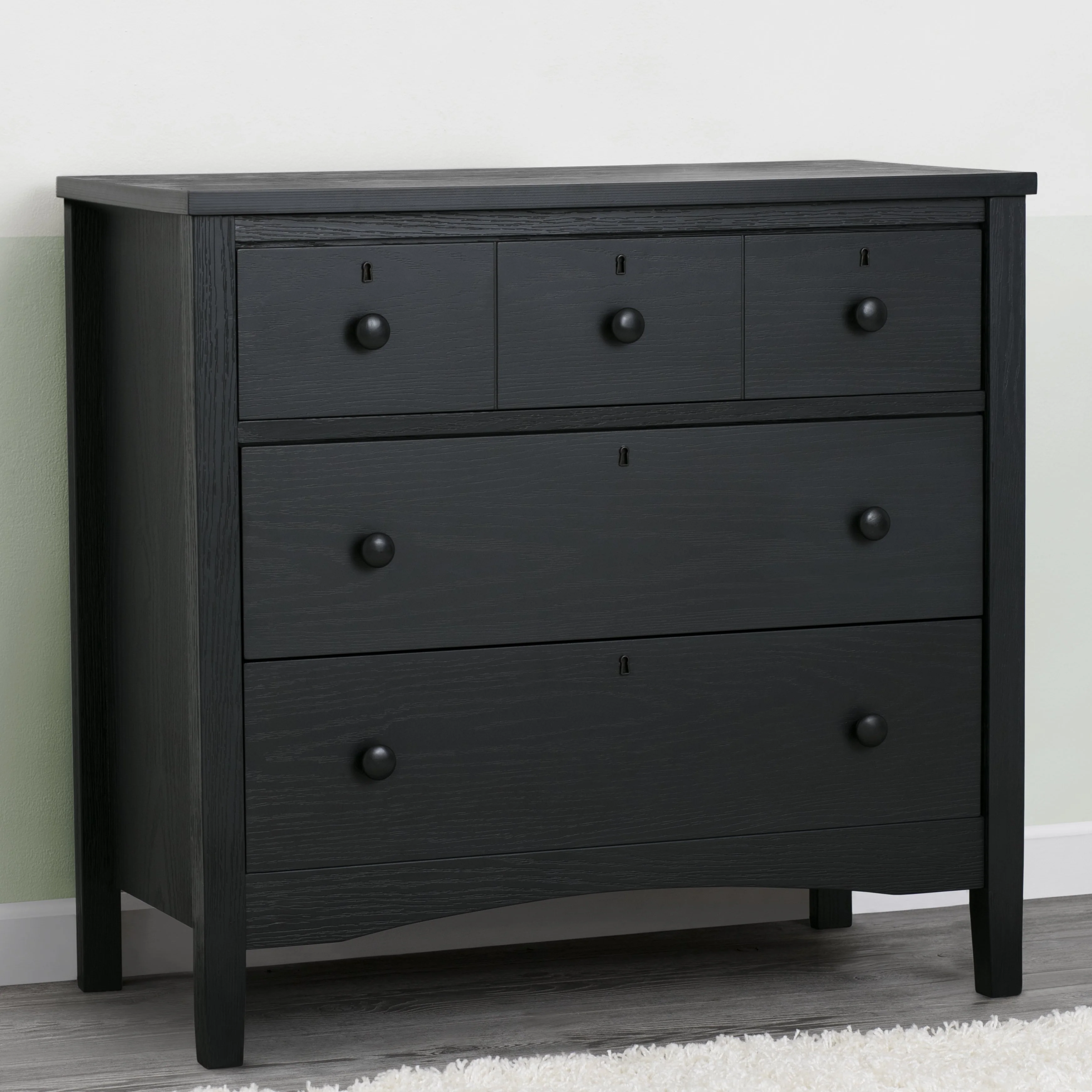 Farmhouse 3 Drawer Dresser with Changing Top - Image 10