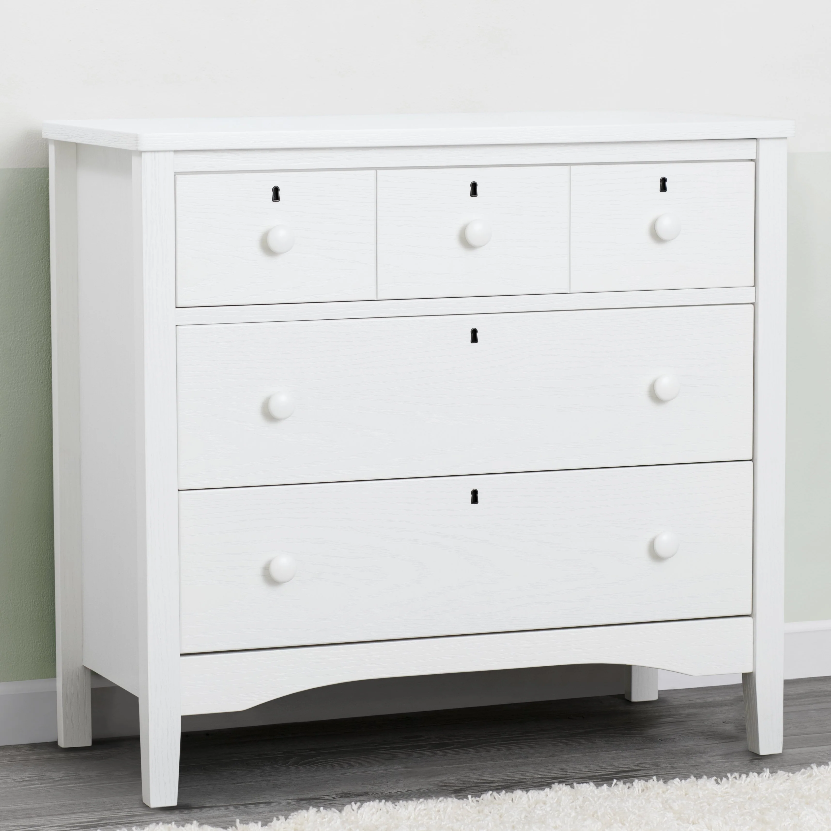 Farmhouse 3 Drawer Dresser with Changing Top - Image 21
