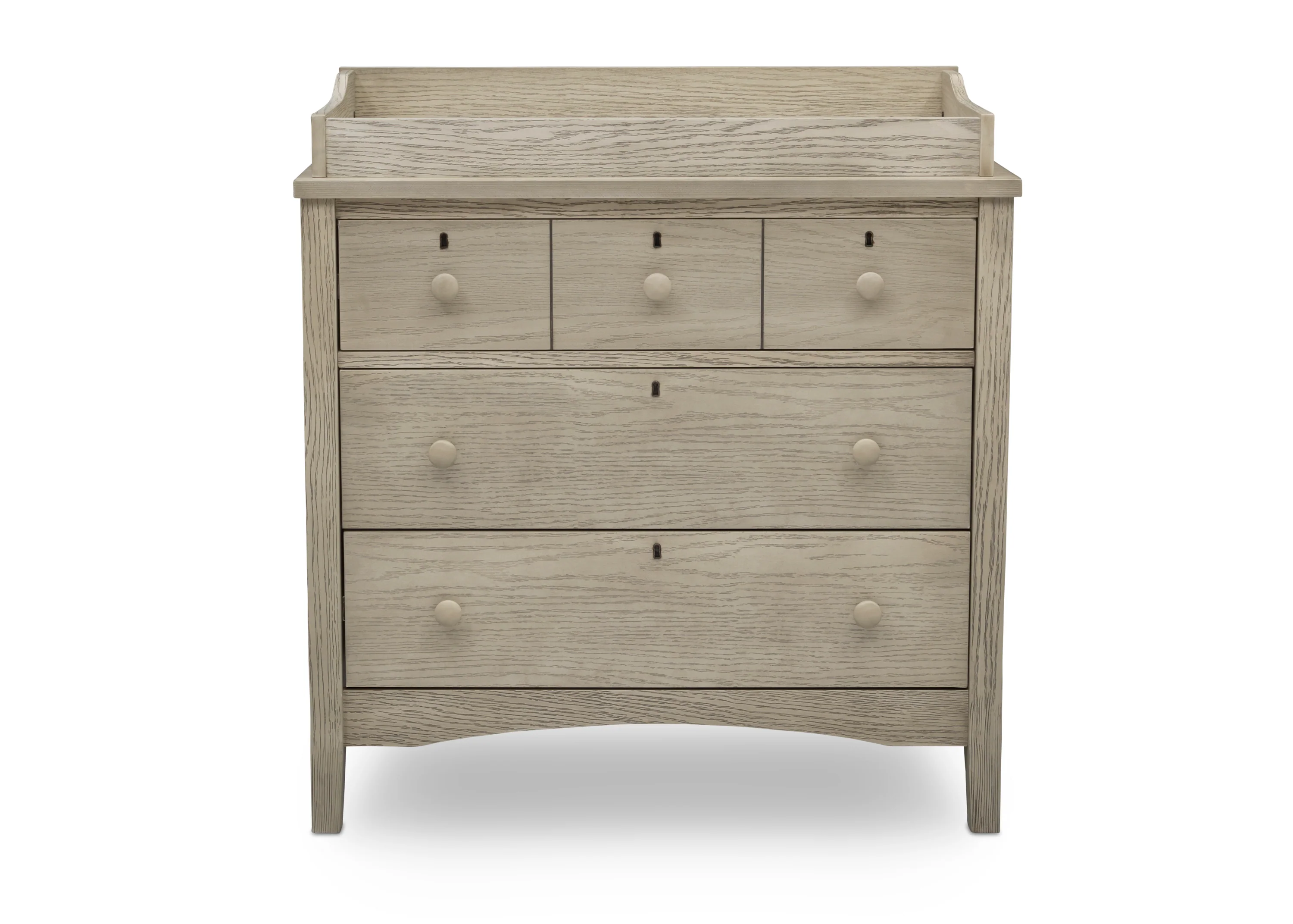 Farmhouse 3 Drawer Dresser with Changing Top - Image 3