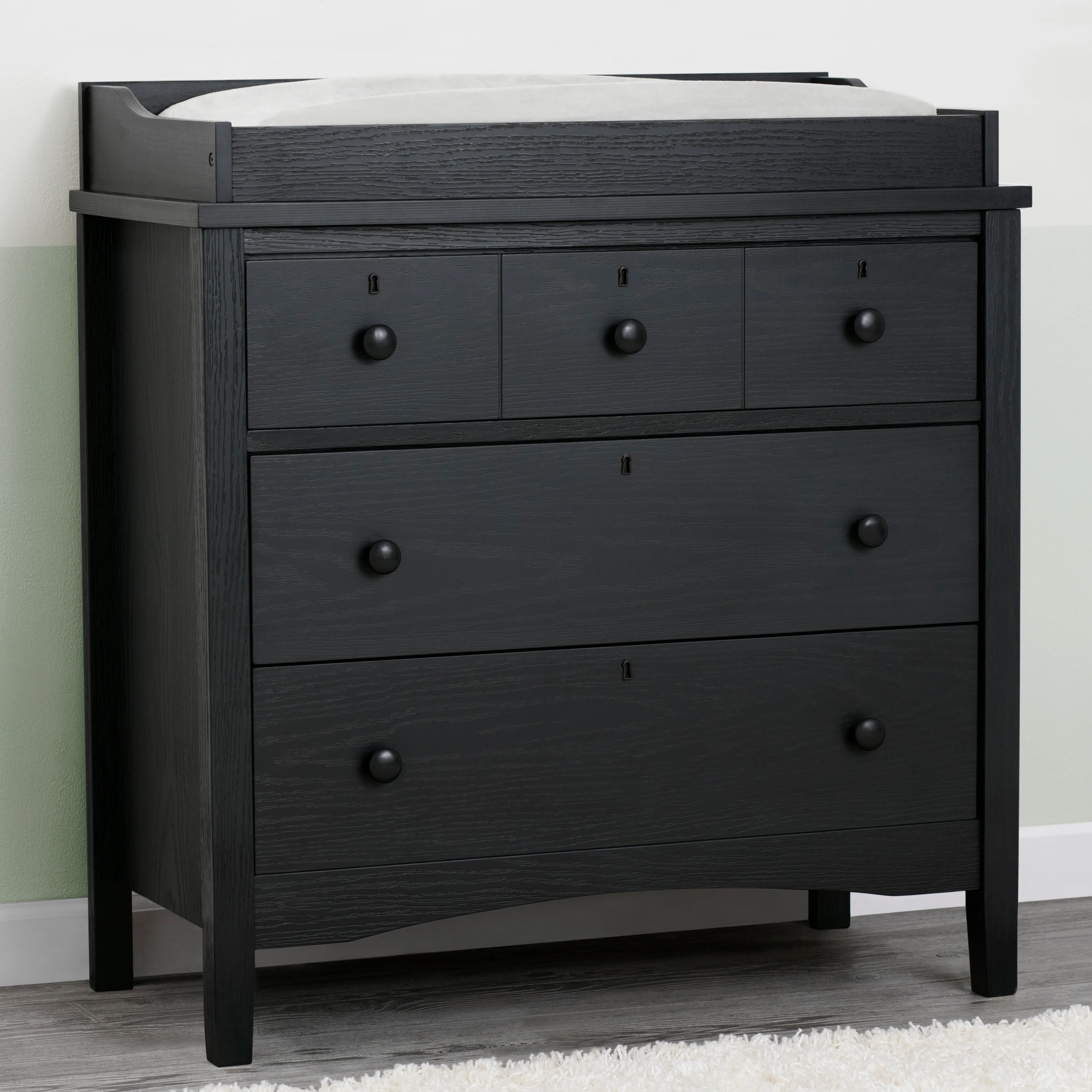 Farmhouse 3 Drawer Dresser with Changing Top - Image 33