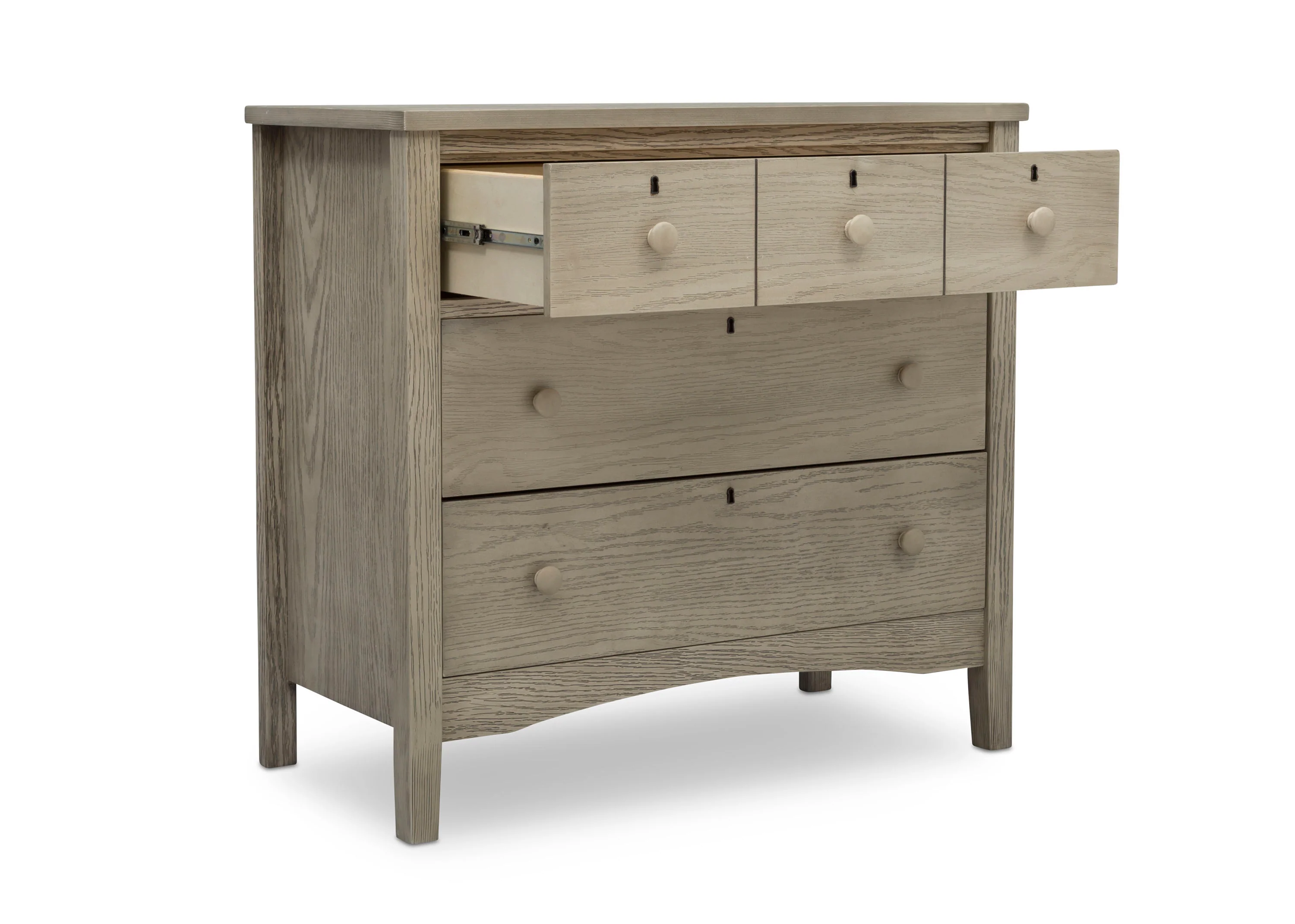 Farmhouse 3 Drawer Dresser with Changing Top - Image 5