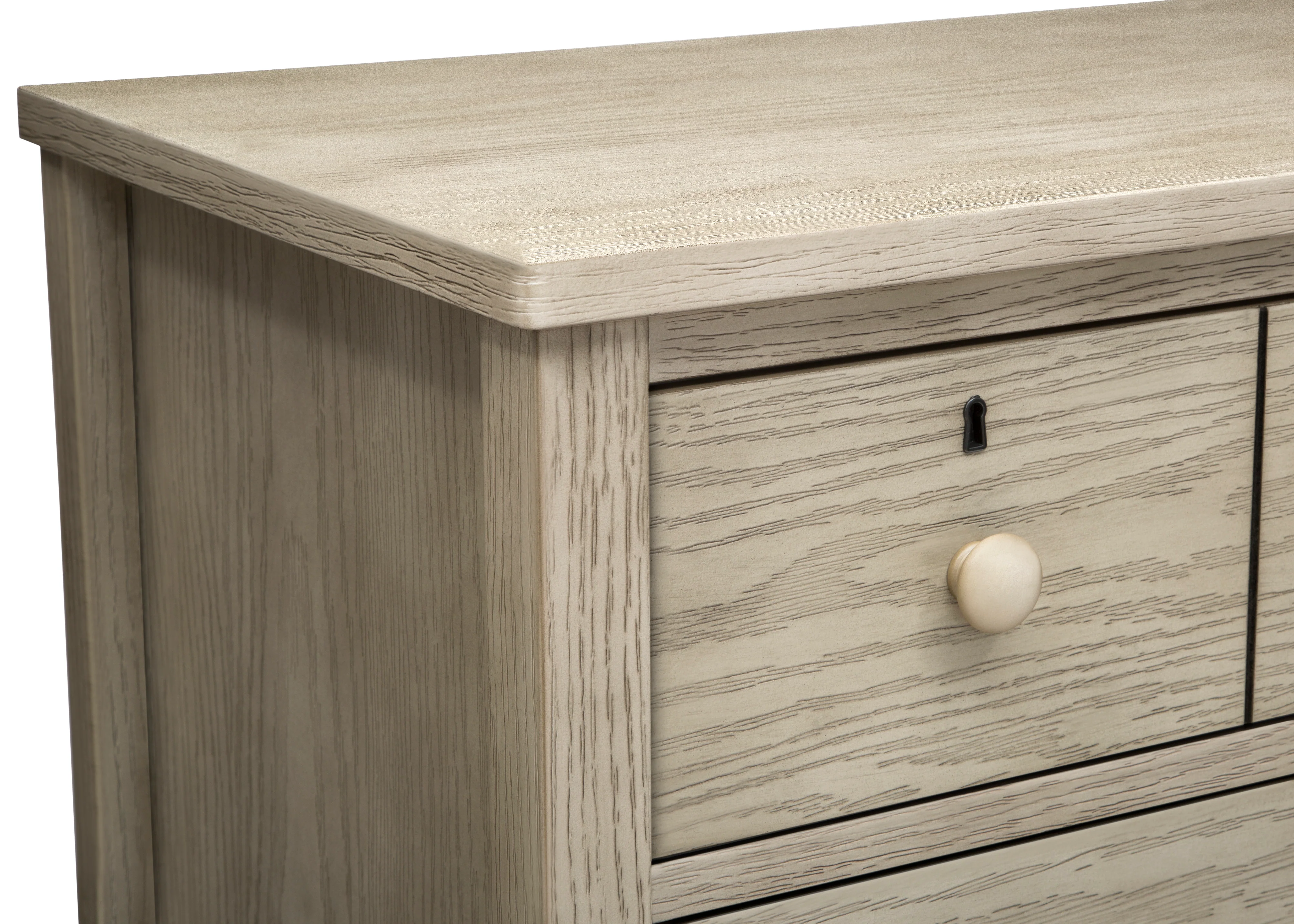 Farmhouse 3 Drawer Dresser with Changing Top - Image 6