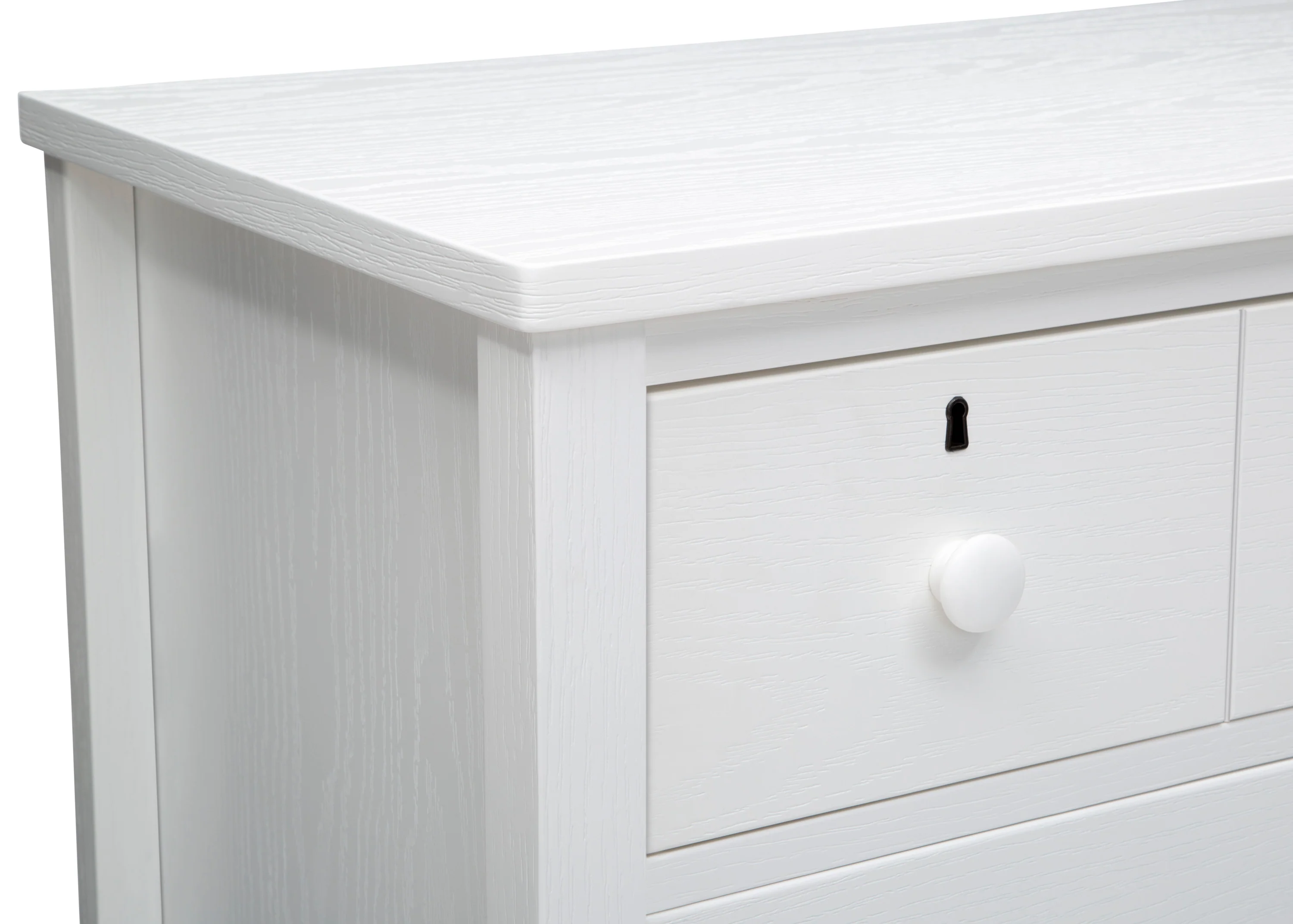 Farmhouse 3 Drawer Dresser with Changing Top and Interlocking Drawers - Image 17