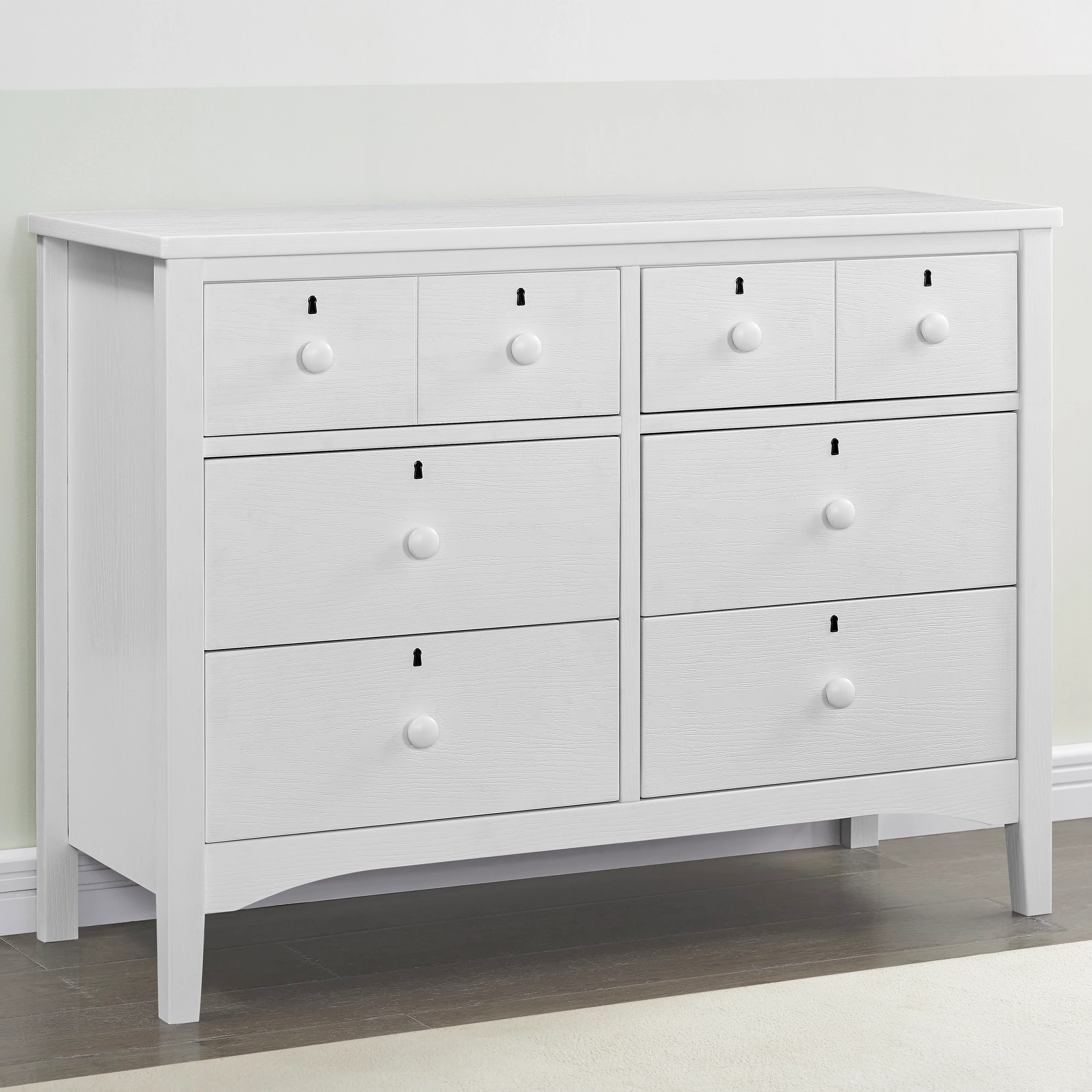 Farmhouse 6 Drawer Dresser - Image 14
