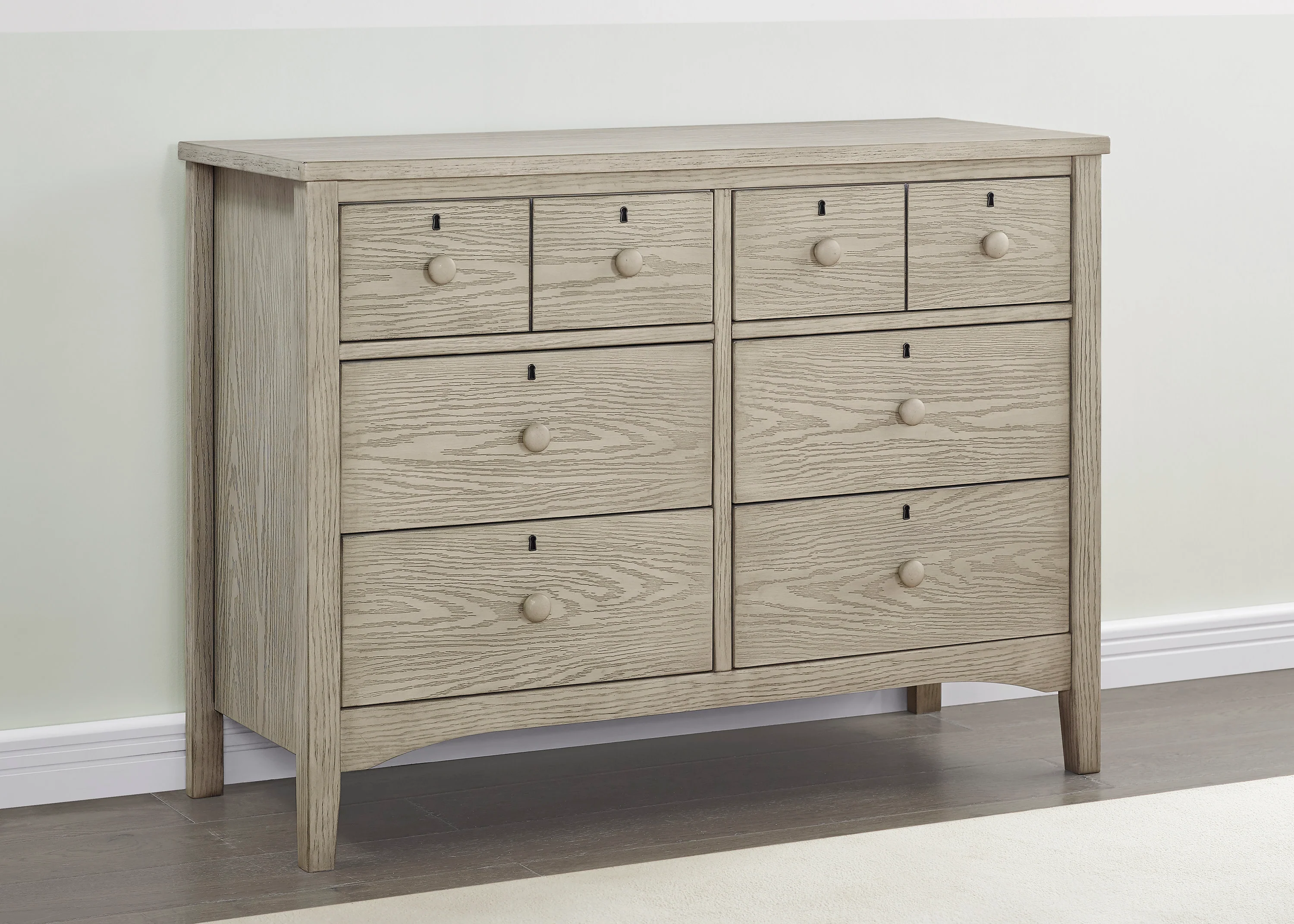 Farmhouse 6 Drawer Dresser - Image 9