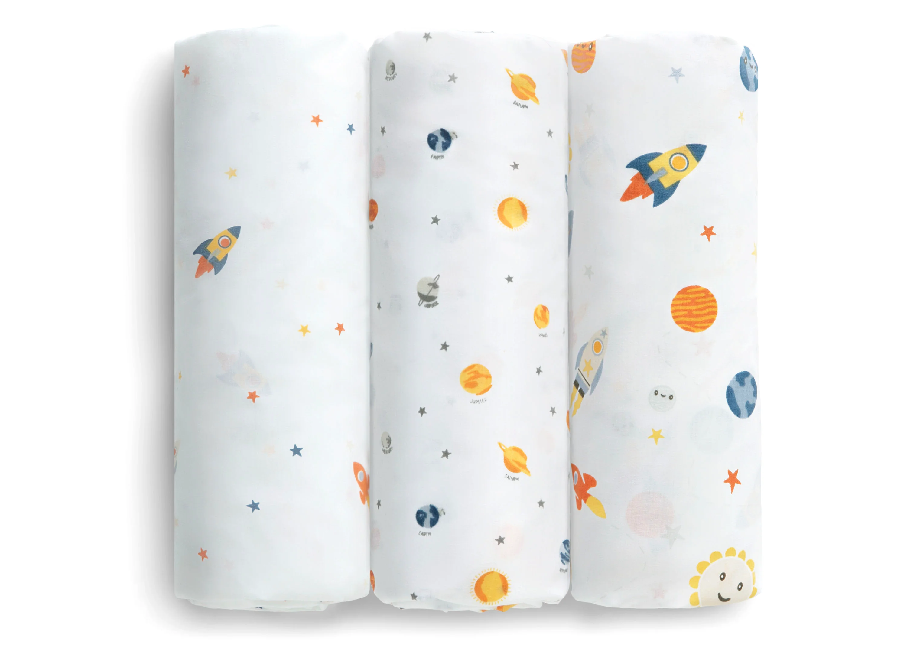 Fitted Crib Sheets - 3 Pack - Image 2