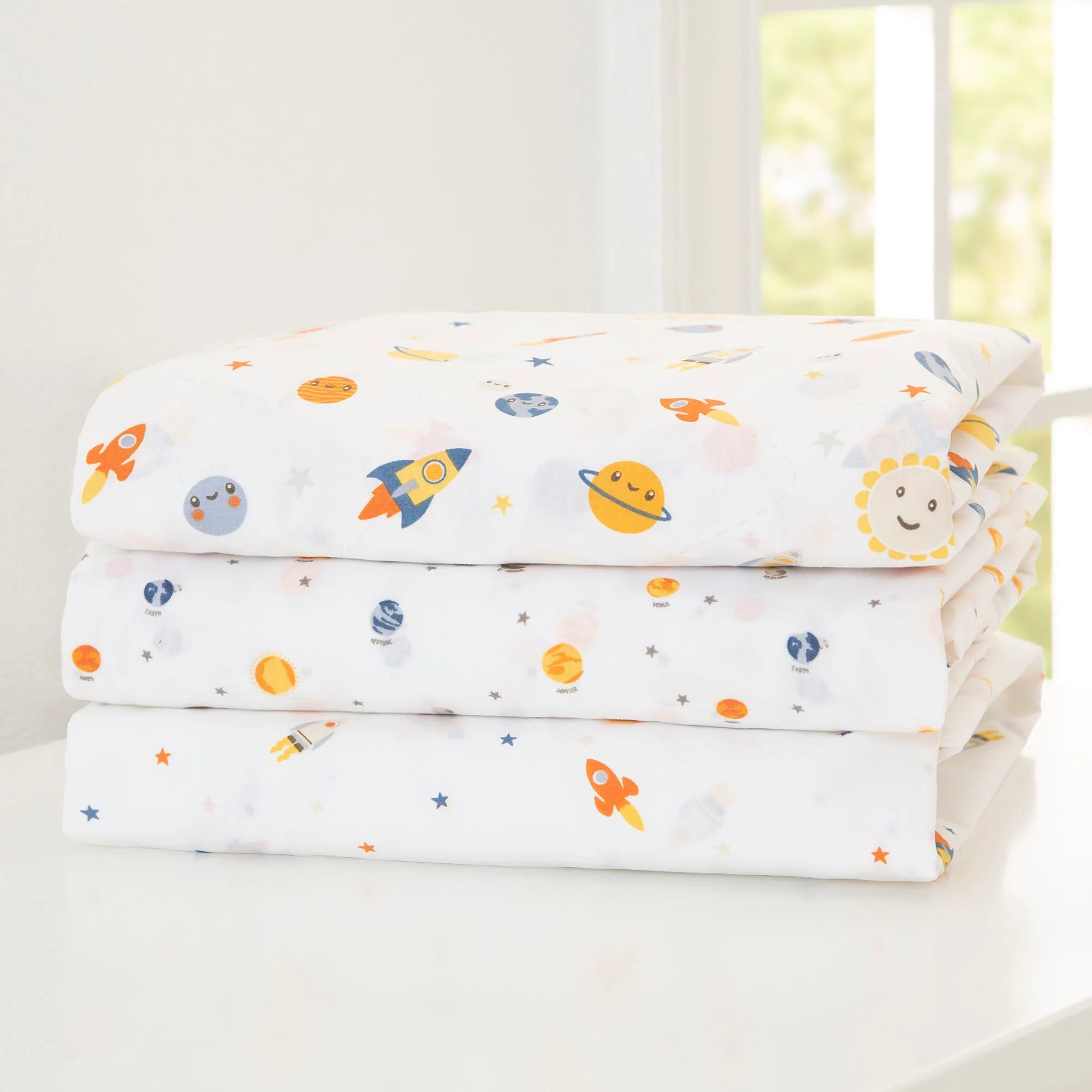 Fitted Crib Sheets - 3 Pack - Image 6