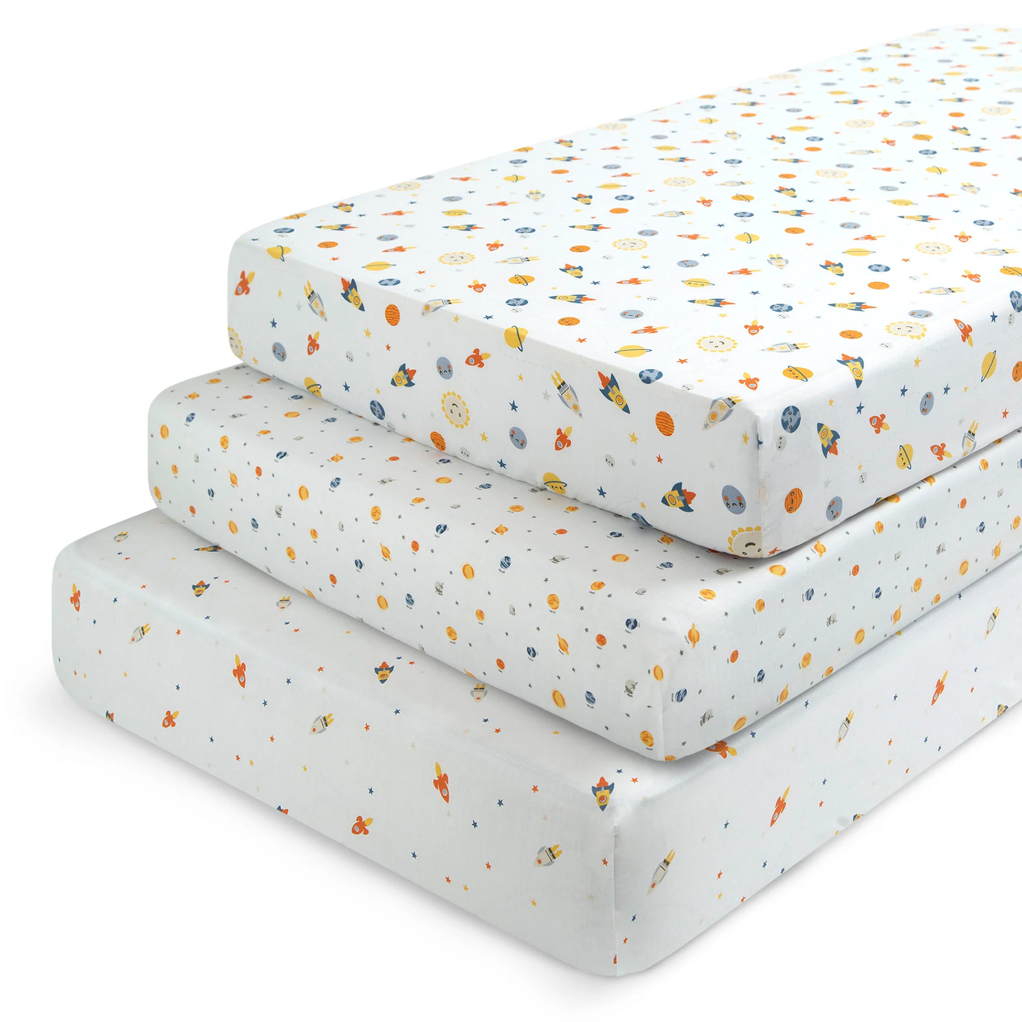 Fitted Crib Sheets - 3 Pack - Image 7