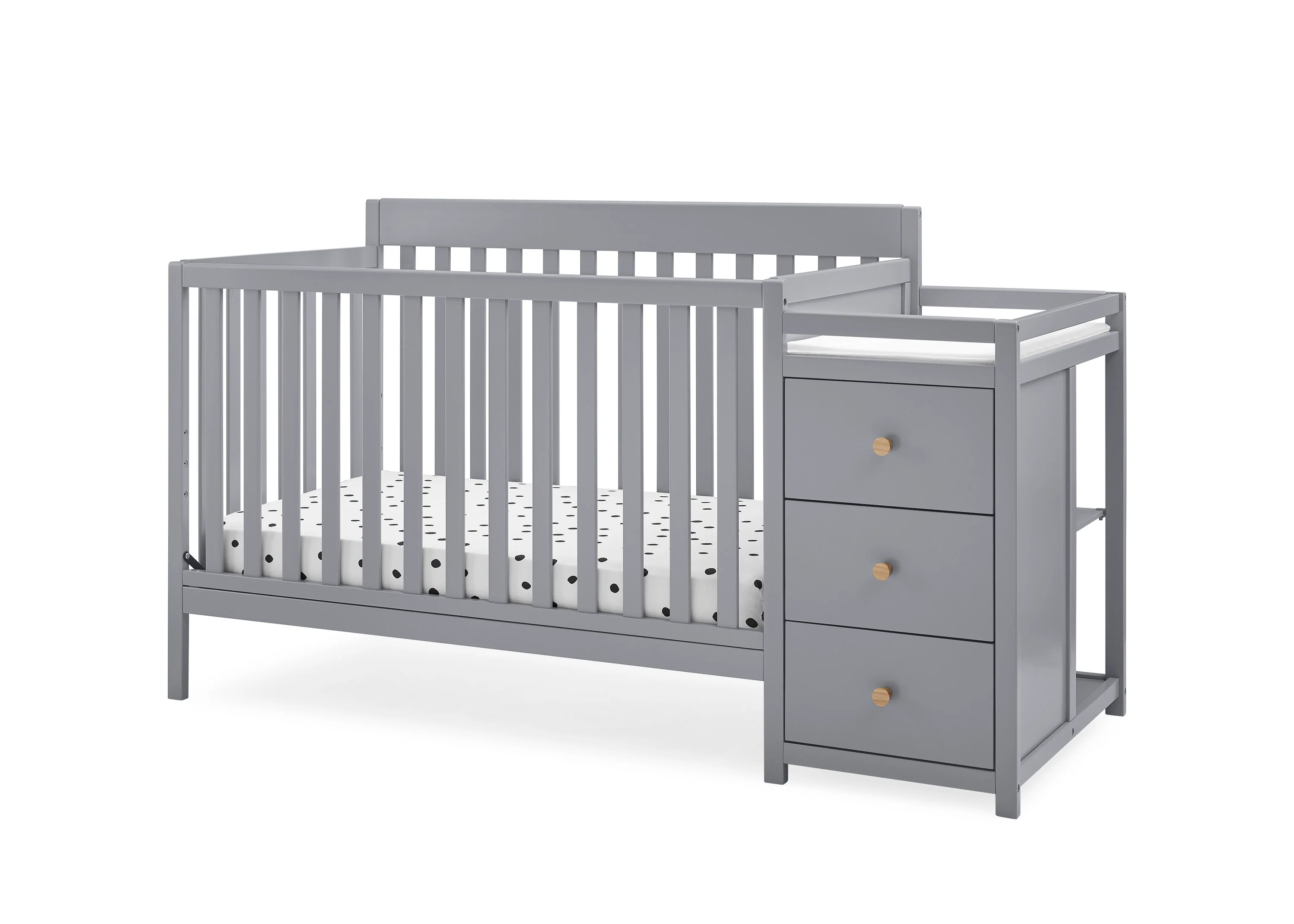 Flynn 5-in-1 Convertible Crib and Changer - Image 14