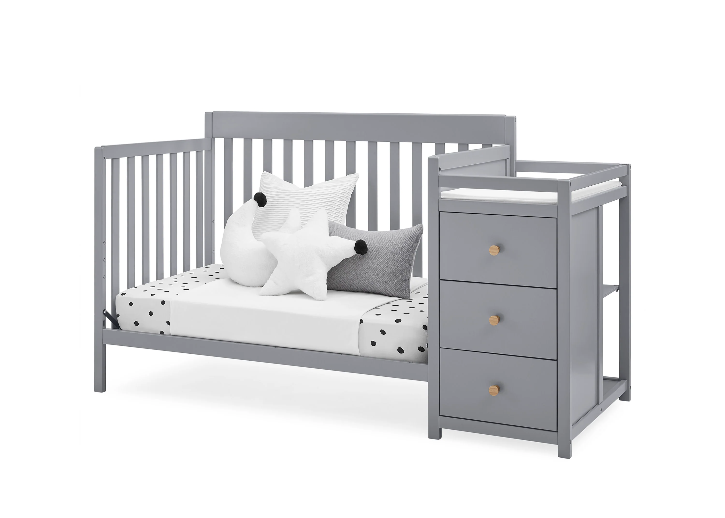 Flynn 5-in-1 Convertible Crib and Changer - Image 16