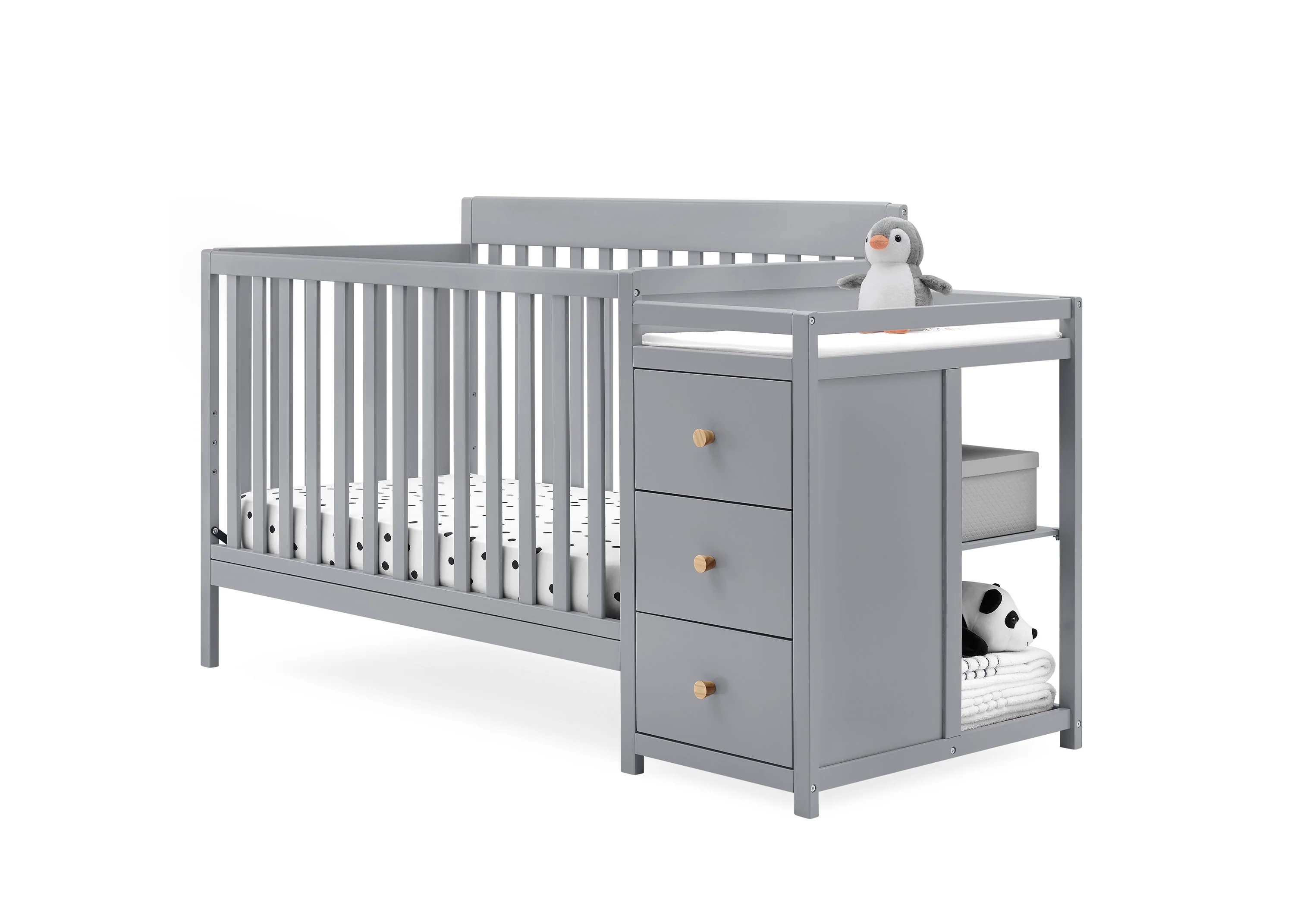 Flynn 5-in-1 Convertible Crib and Changer - Image 19