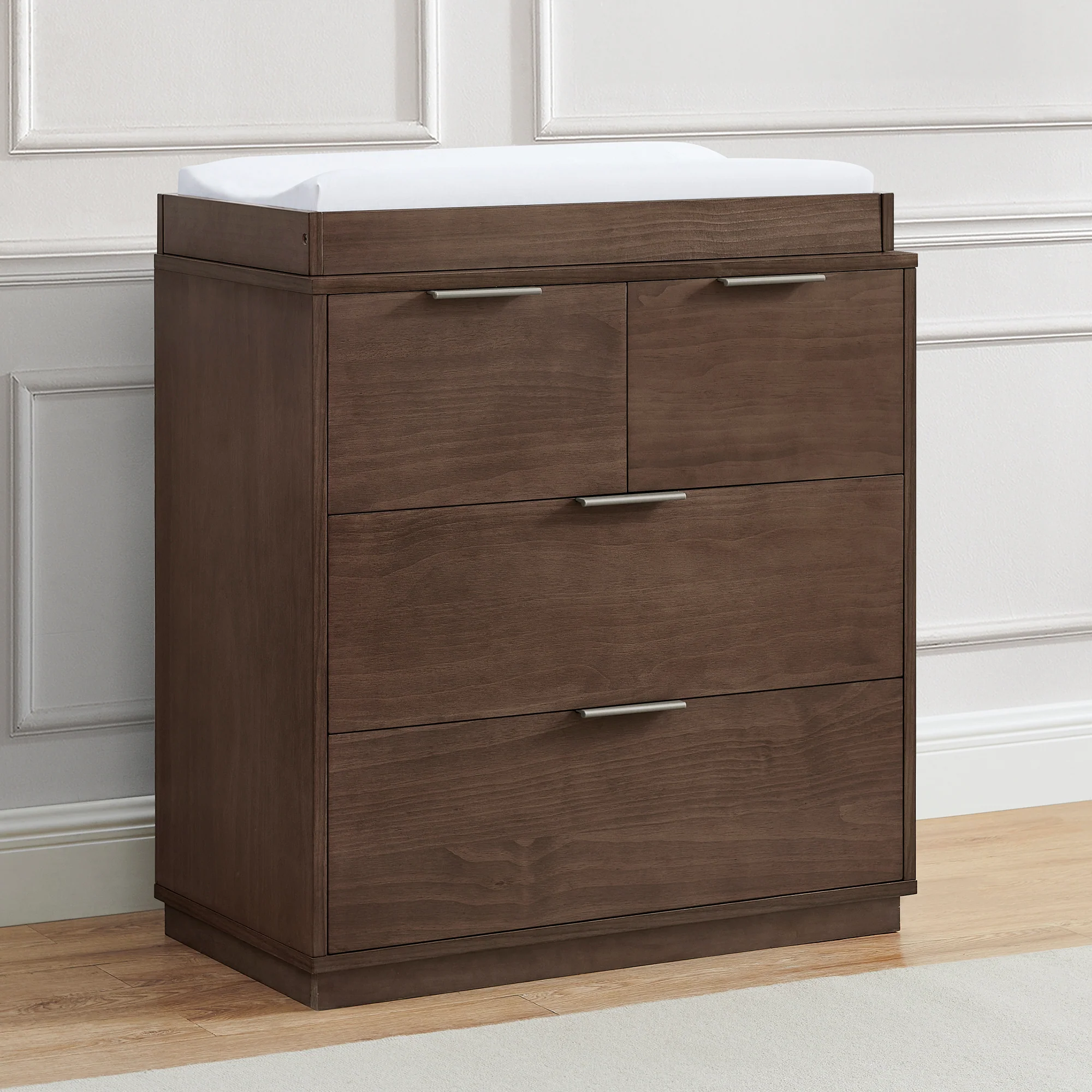 Forever 4 Drawer Dresser with Changing Top and Interlocking Drawers - Naturals Collection - Image 33