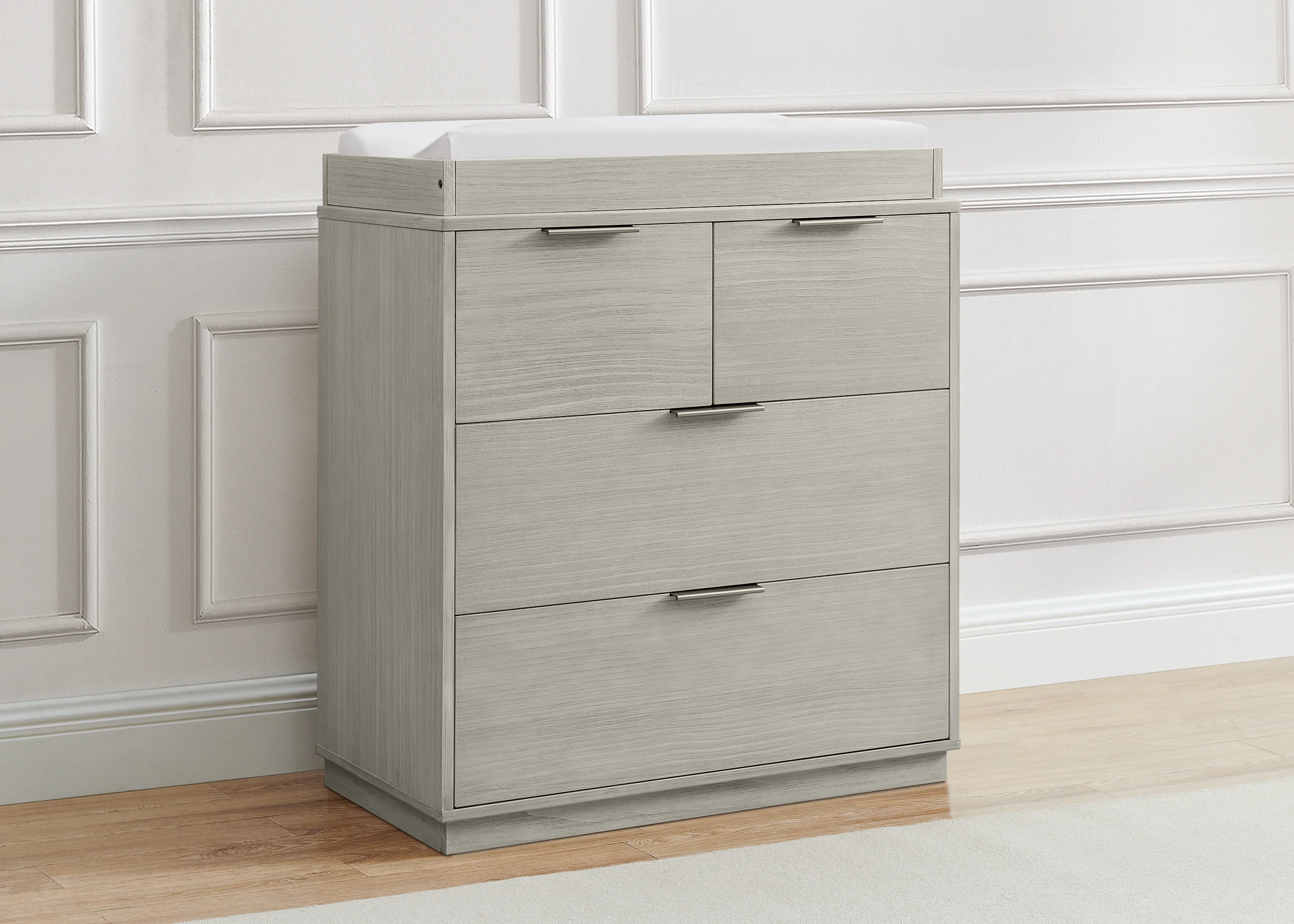 Forever 4 Drawer Dresser with Changing Top and Interlocking Drawers - Naturals Collection - Image 55