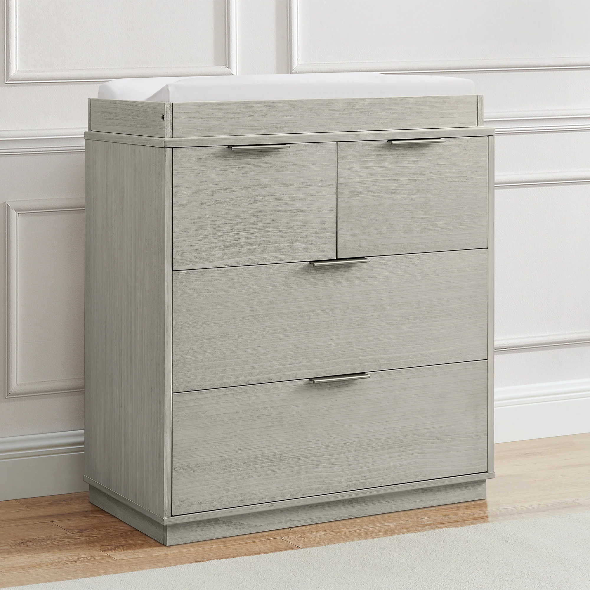 Forever 4 Drawer Dresser with Changing Top and Interlocking Drawers - Naturals Collection - Image 68