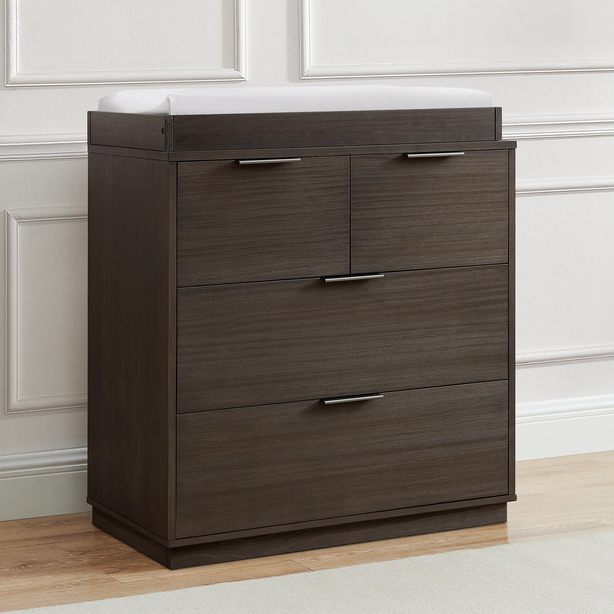 Forever 4 Drawer Dresser with Changing Top and Interlocking Drawers - Naturals Collection - Image 83