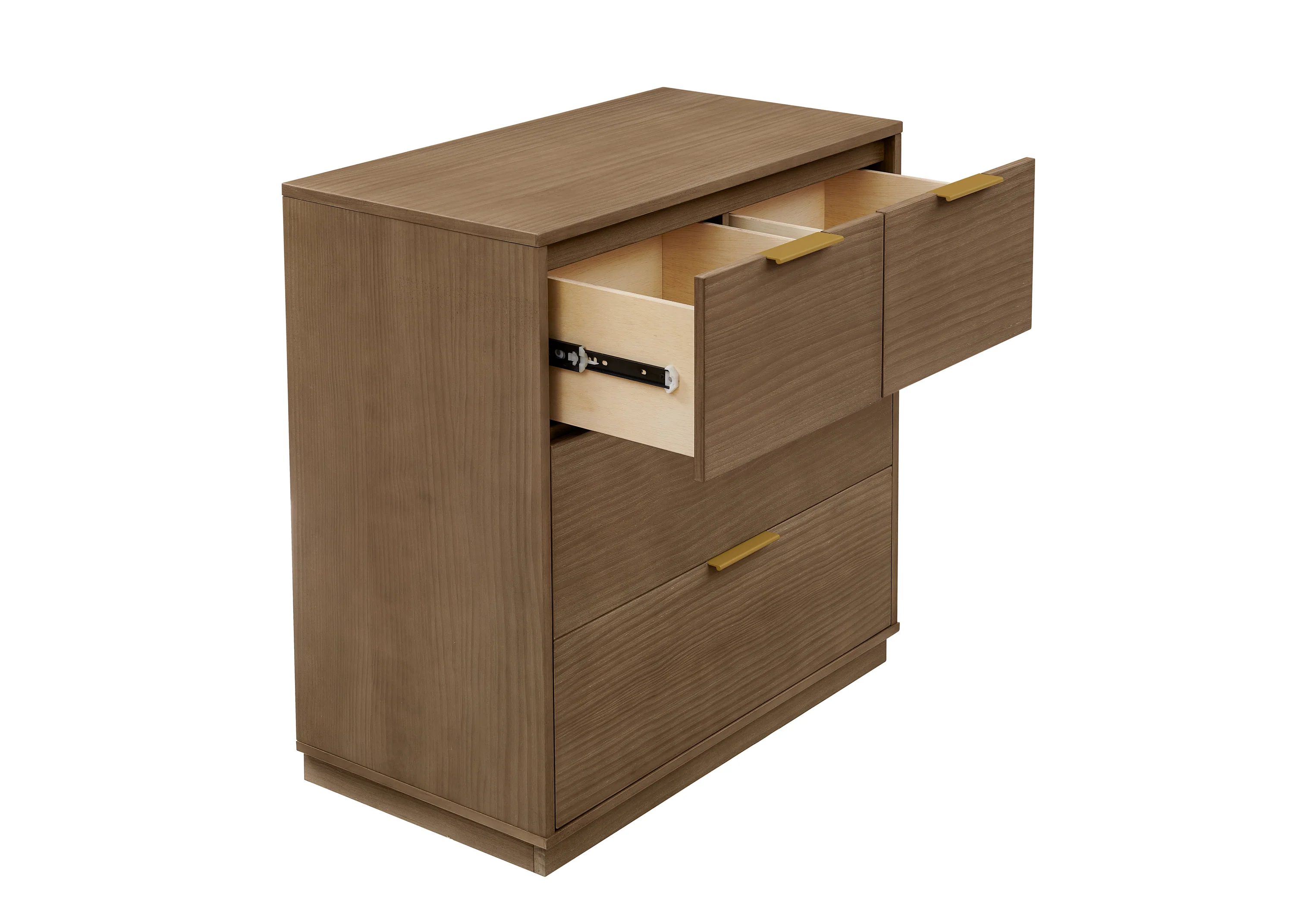 Forever 4 Drawer Dresser with Changing Top and Interlocking Drawers - Naturals Collection - Image 95