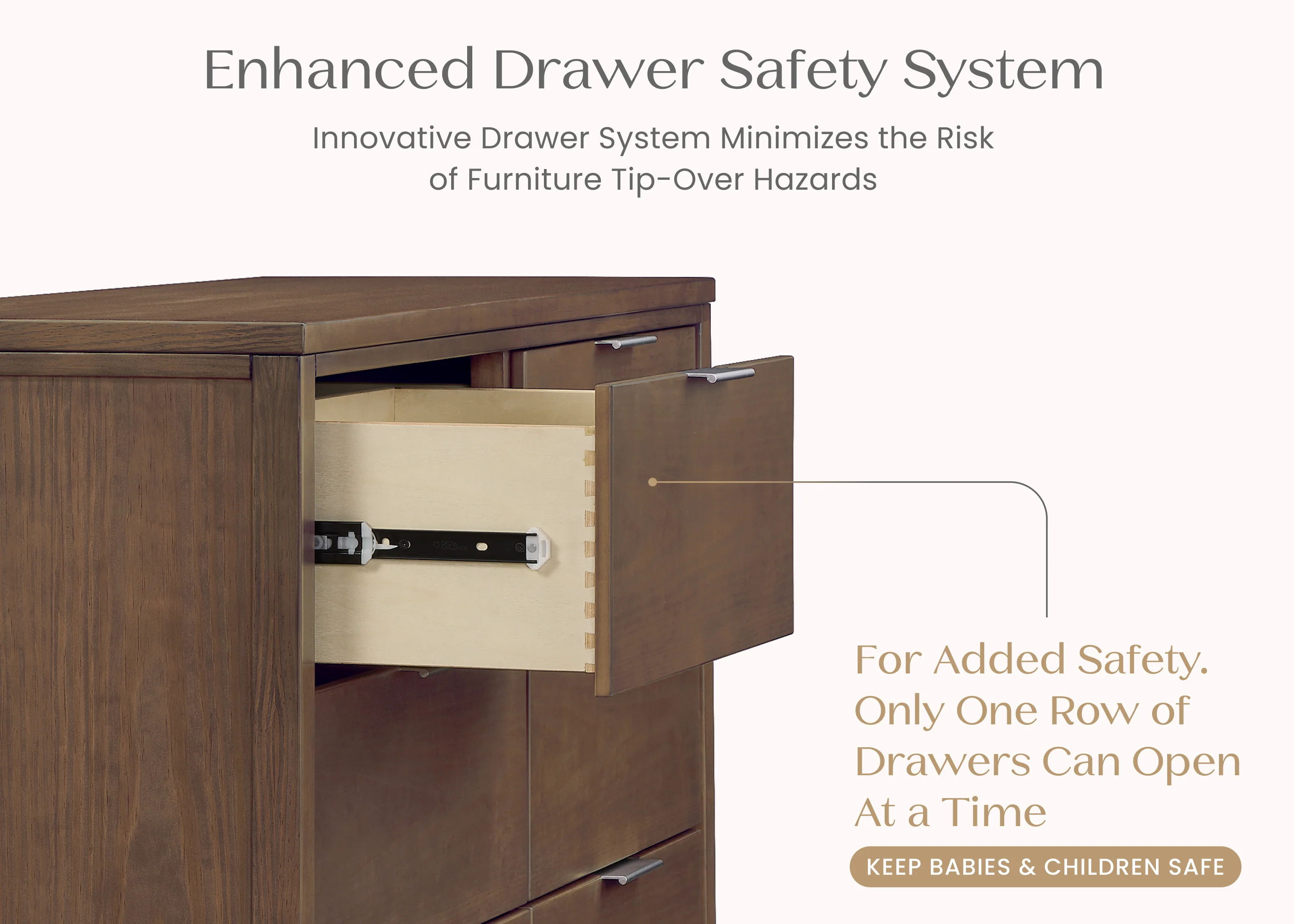 Forever 6 Drawer Dresser with Interlocking Drawers - Naturals Collection - Image 19