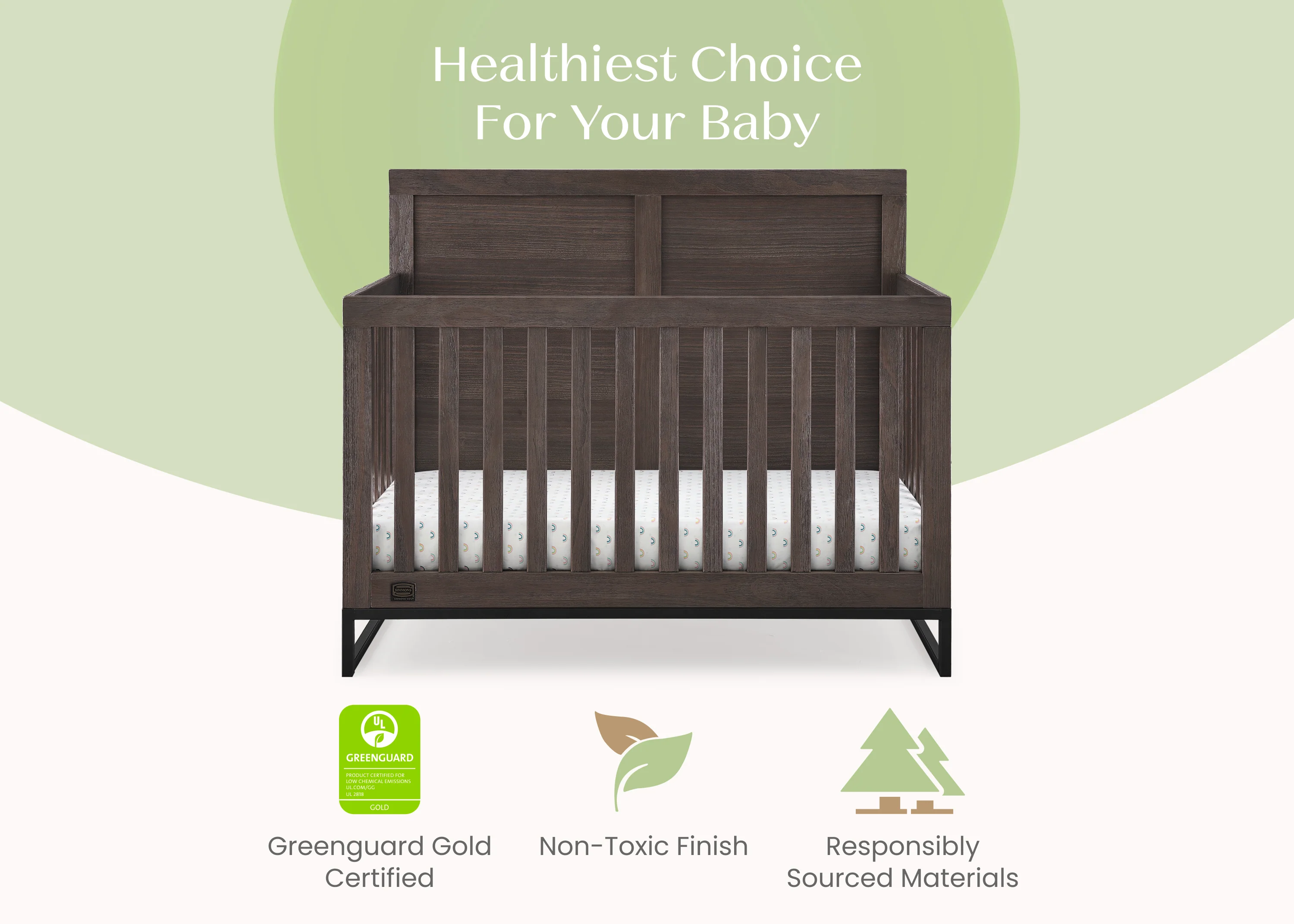 Foundry 6-in-1 Convertible Crib - Image 4