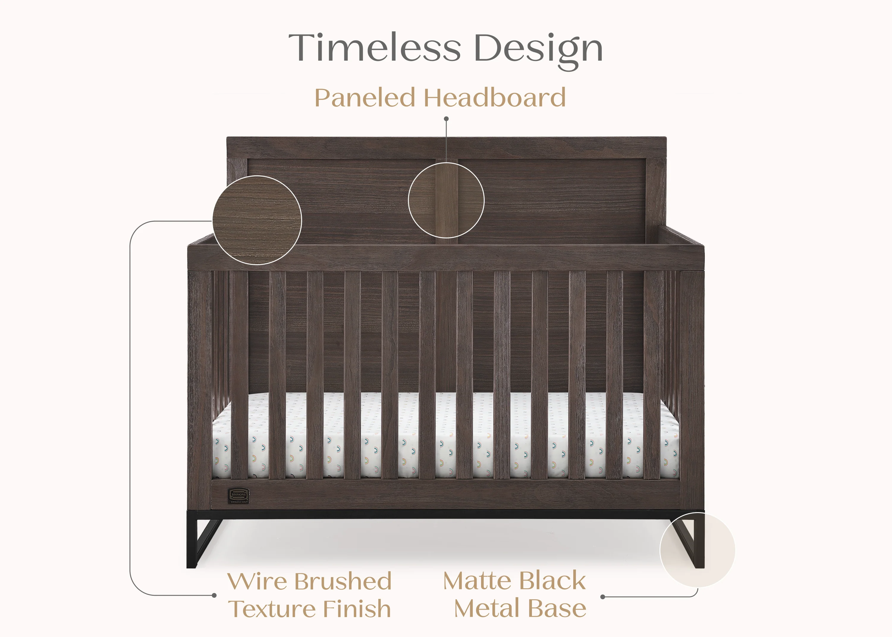 Foundry 6-in-1 Convertible Crib - Image 6